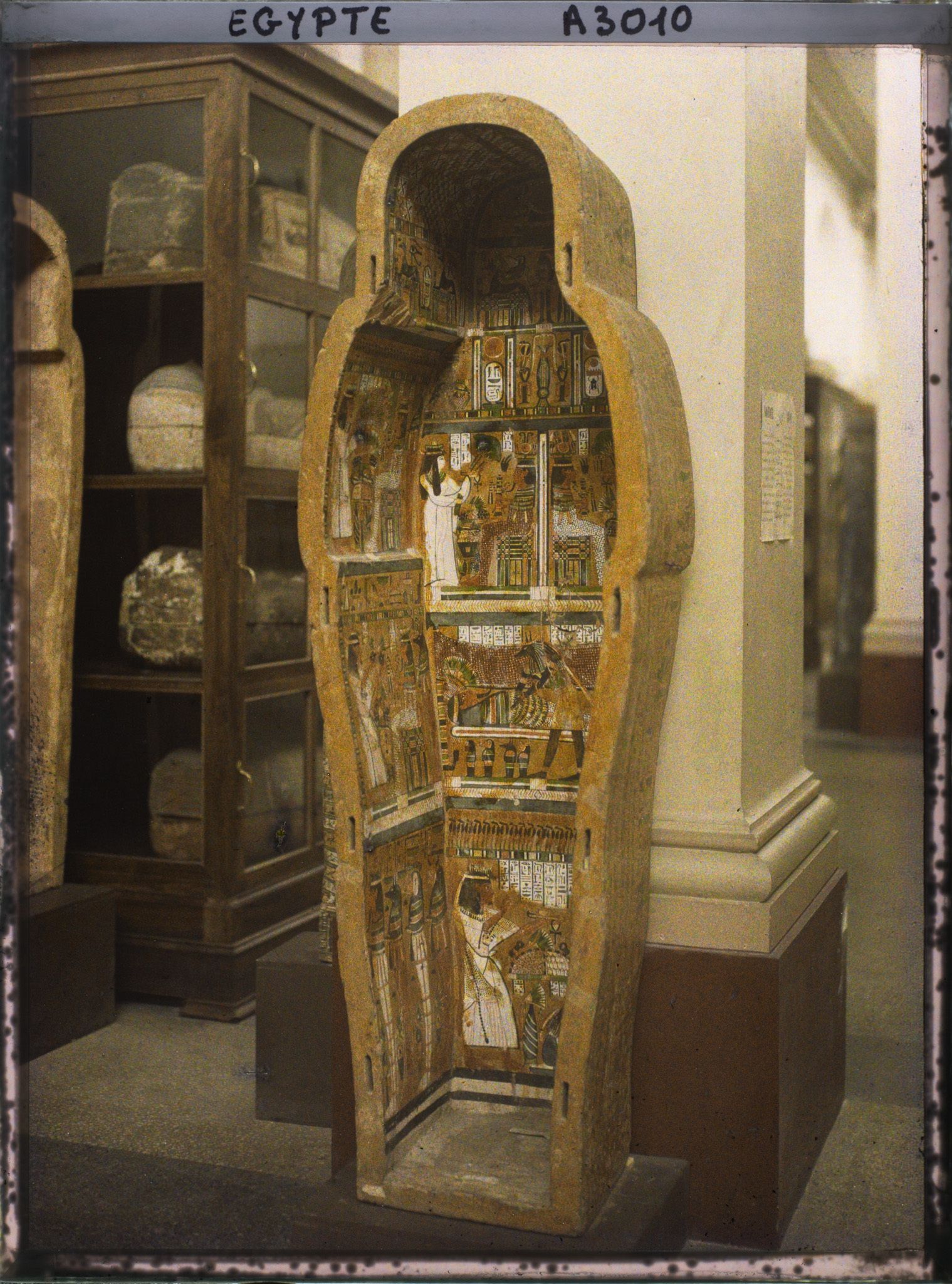 Image représentant Sarcophage au musée égyptien