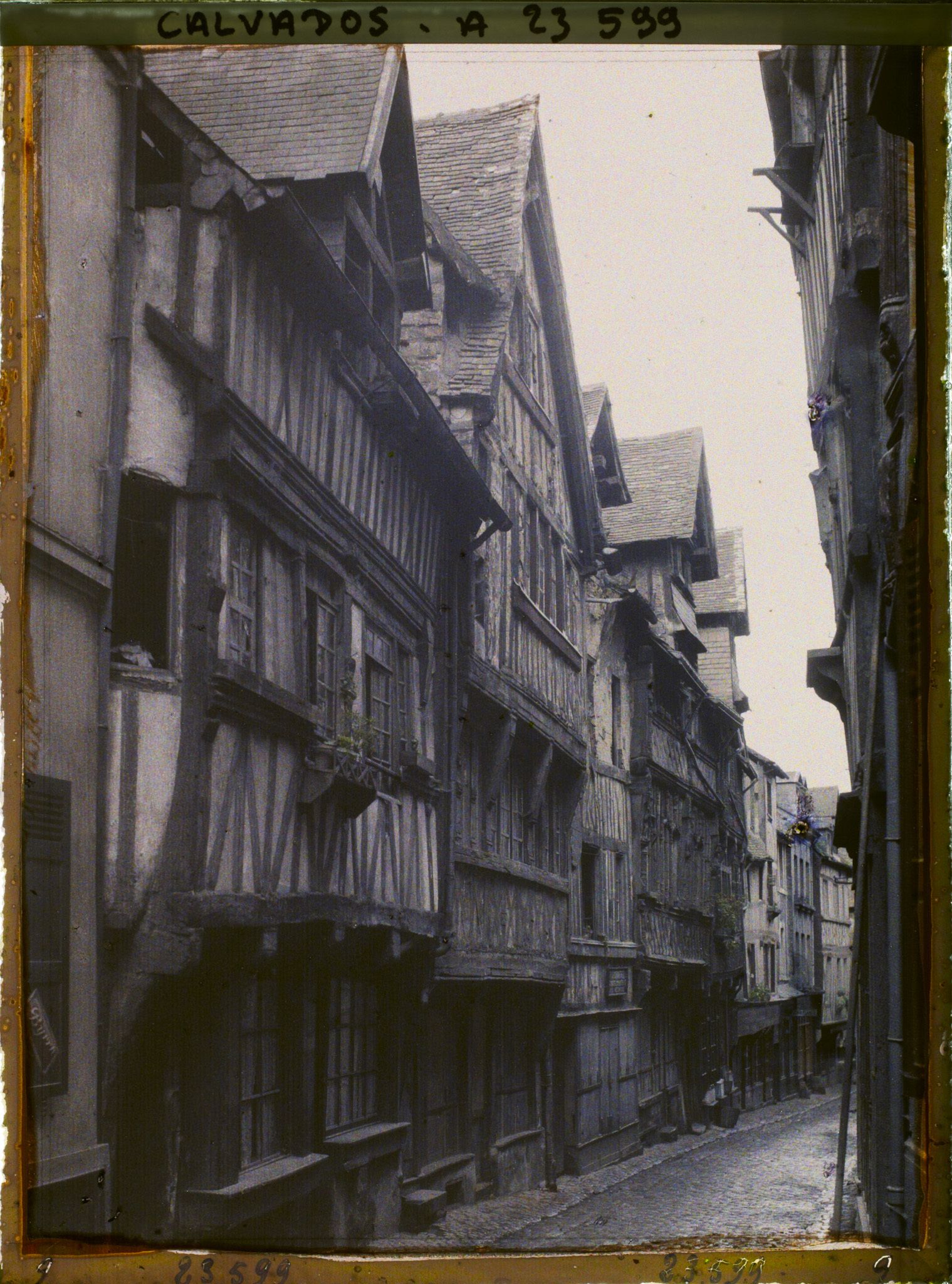 Image représentant Les maisons à colombages, rue aux Fèvres