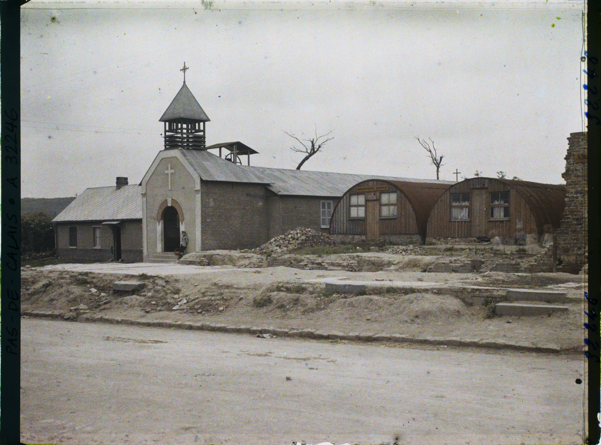 Image représentant France, Vimy, L'Eglise provisoire