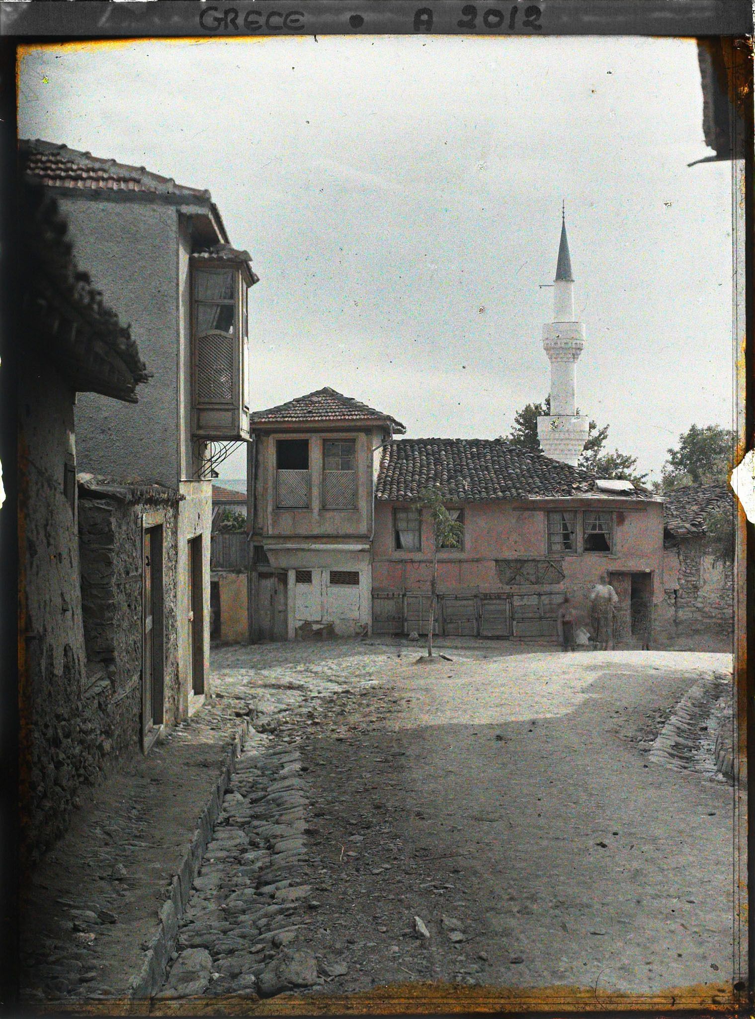 Image représentant Minaret à double galerie, quartier de la citadelle
