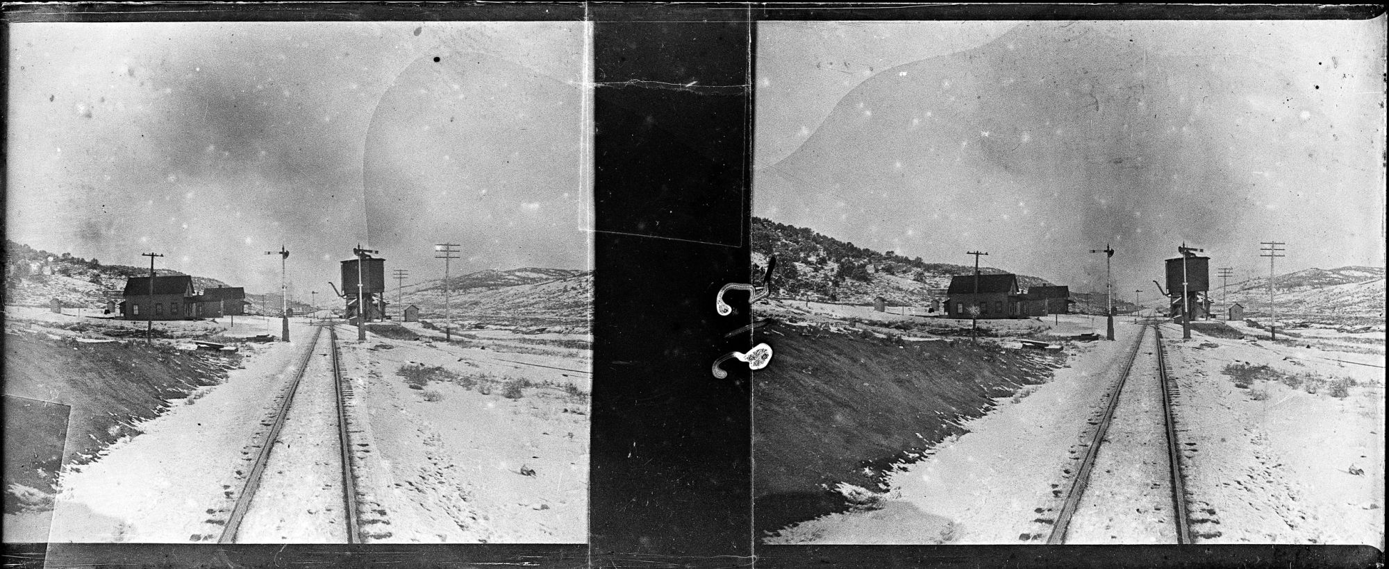 Image représentant Une petite station de la ligne Union Pacific Railways