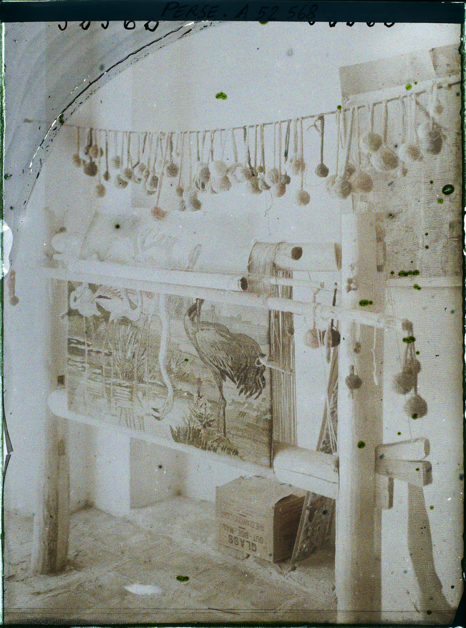 Image représentant Tissage de tapis persan