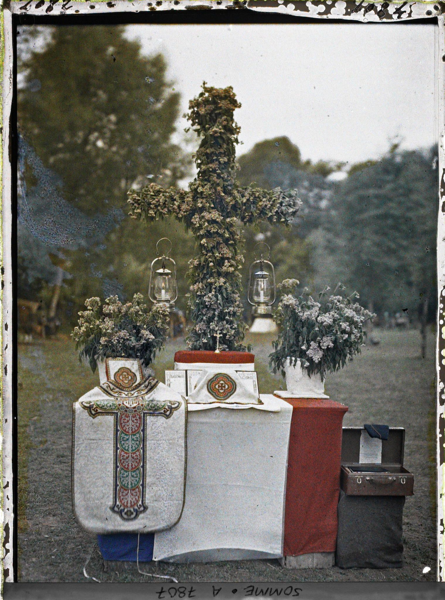 Image représentant Messe du 15 août [autel en plein air]