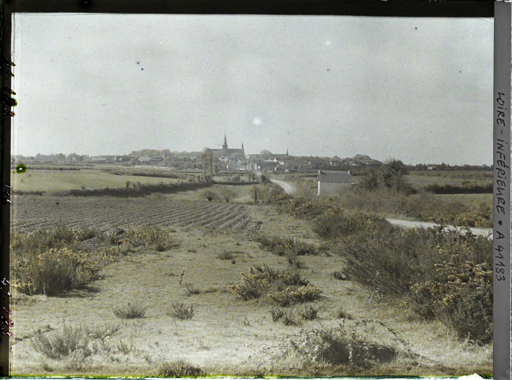 Image représentant Vue de Guérande prise depuis la route de La Roche Bernard
