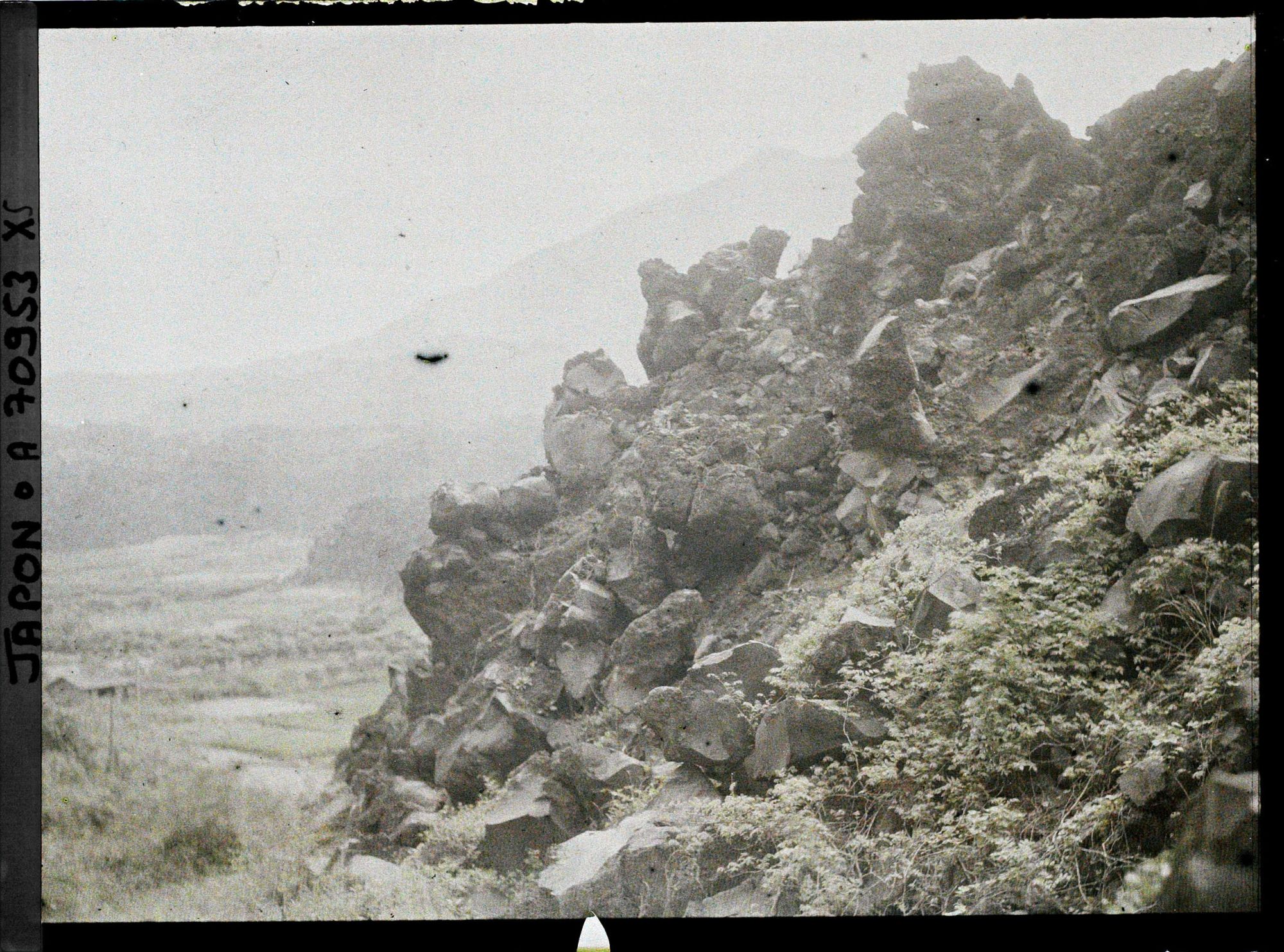 Image représentant Le volcan Sakurajima, agrégat de lave