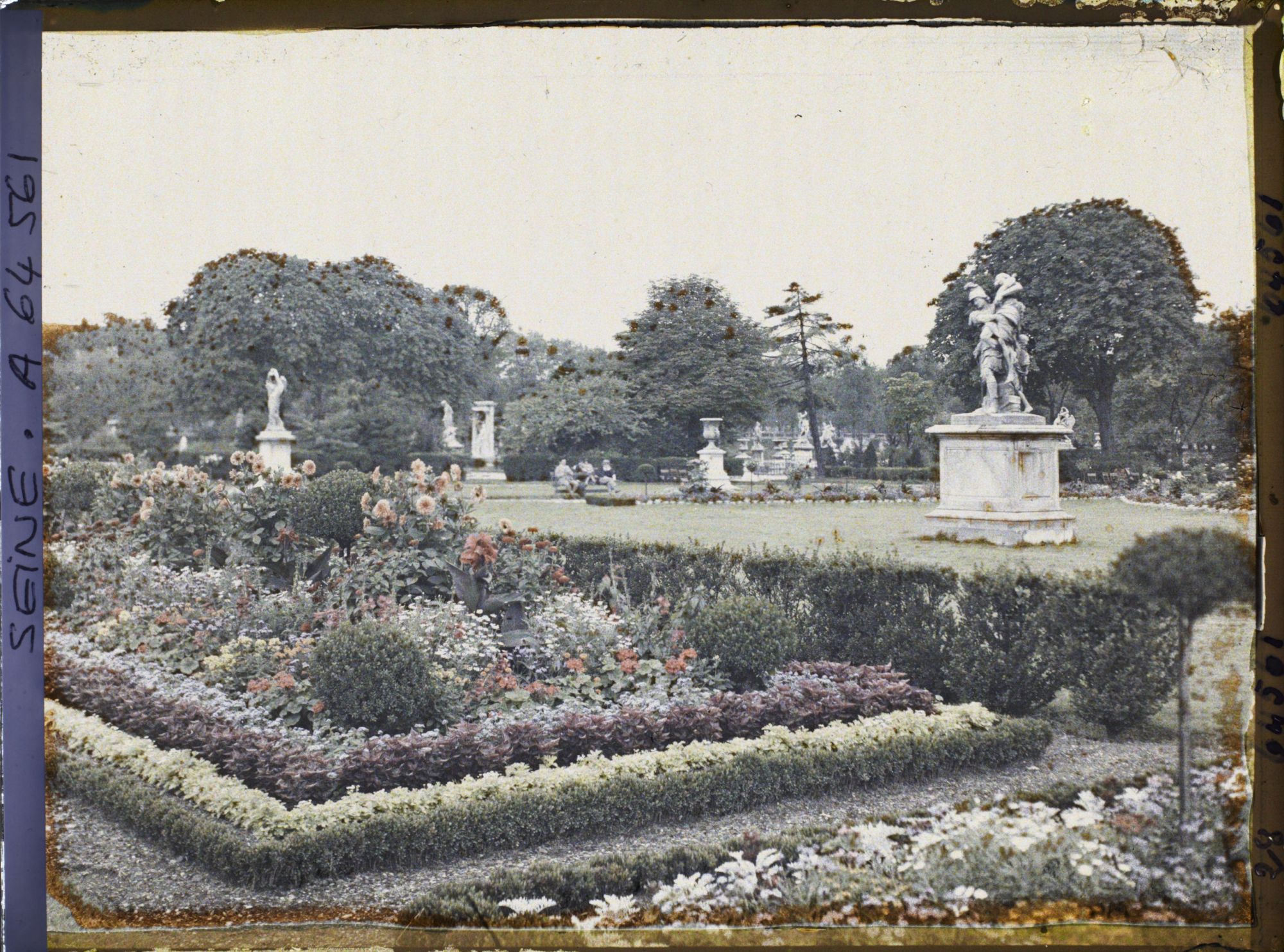Image représentant Le jardin des Tuileries
