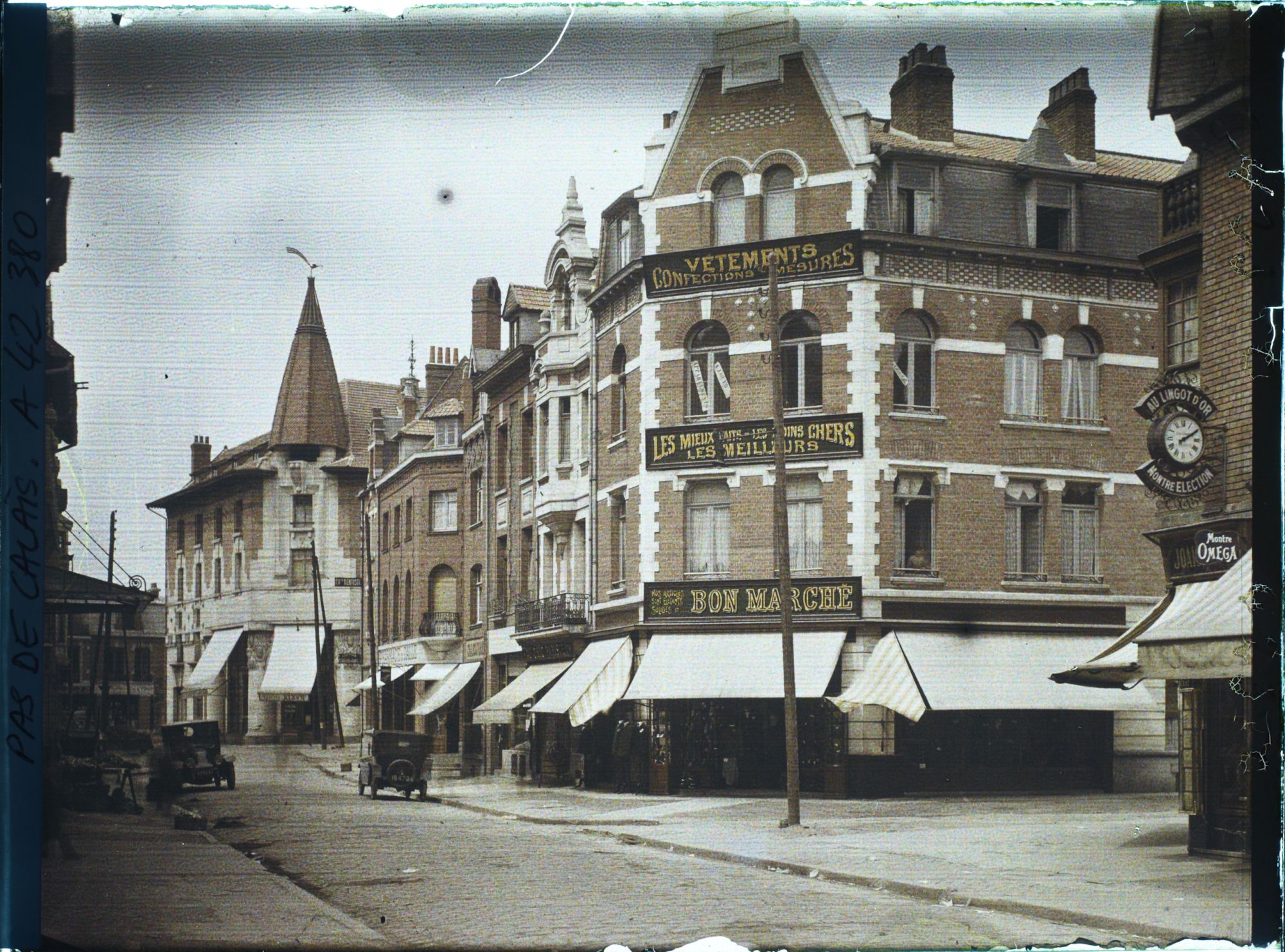 Image représentant France, Béthune, La rue d'Arras