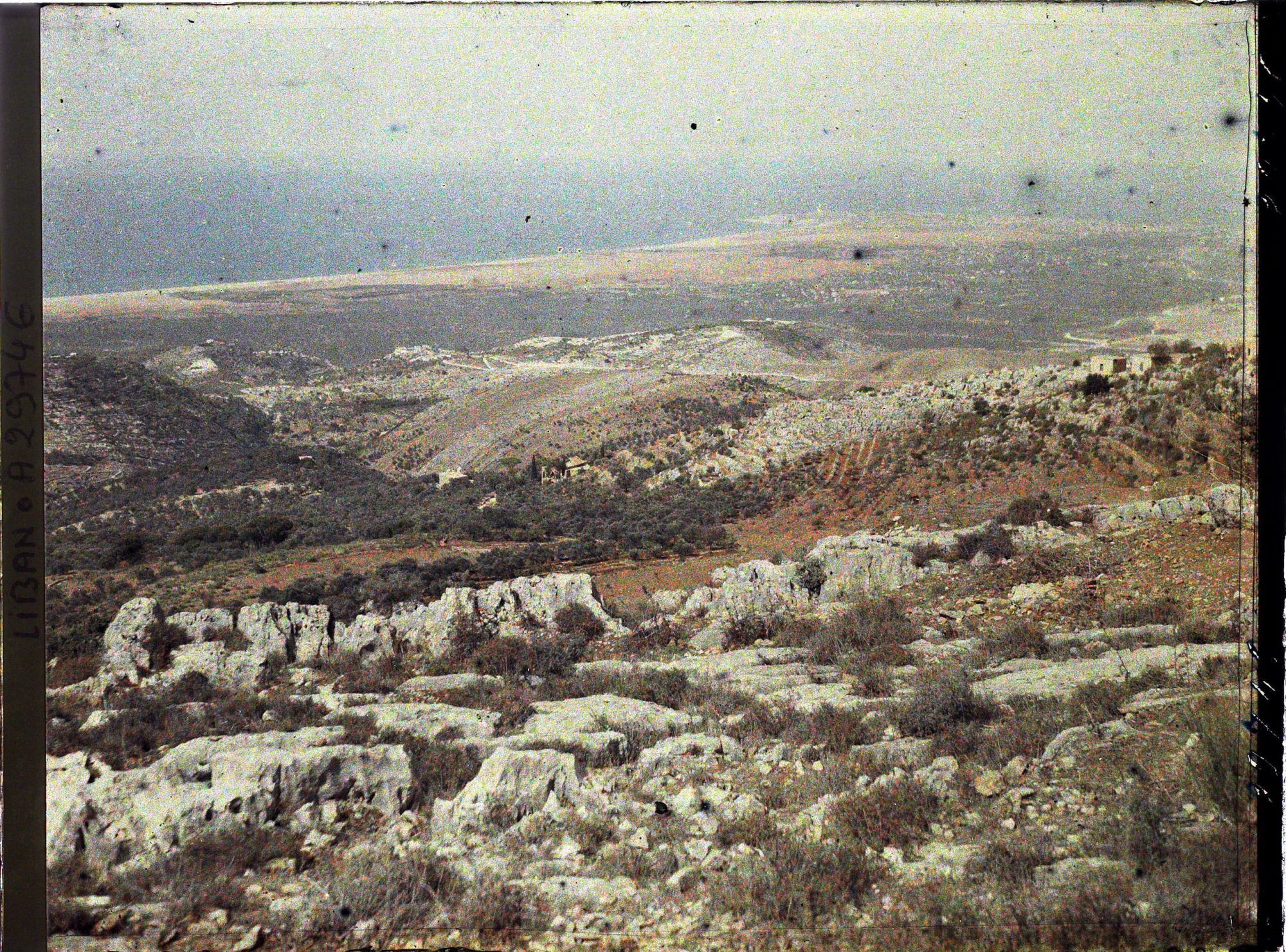 Image représentant Vue lointaine vers Beyrouth et la mer