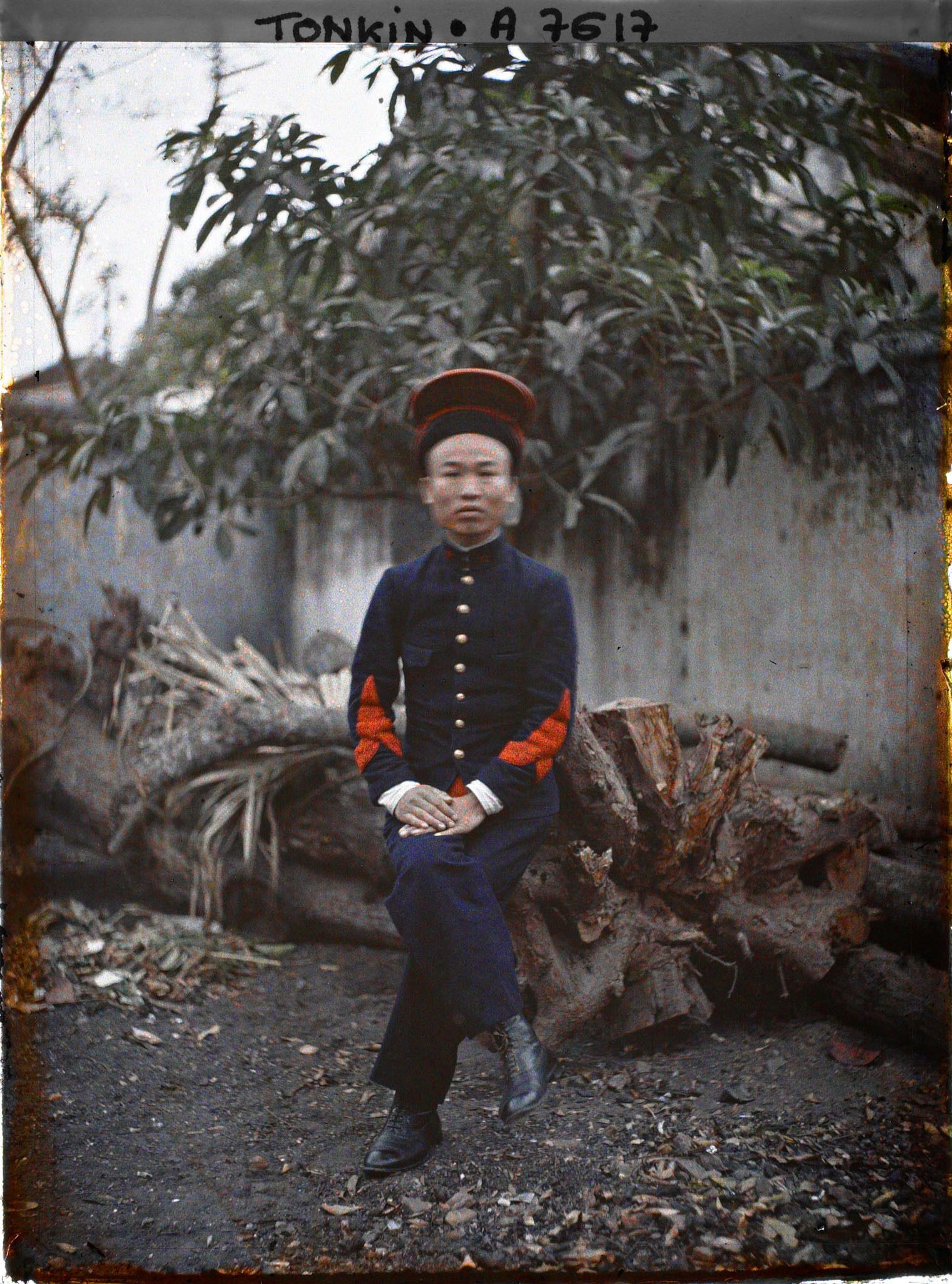 Image représentant Un tirailleur annamite du grade de Caporal