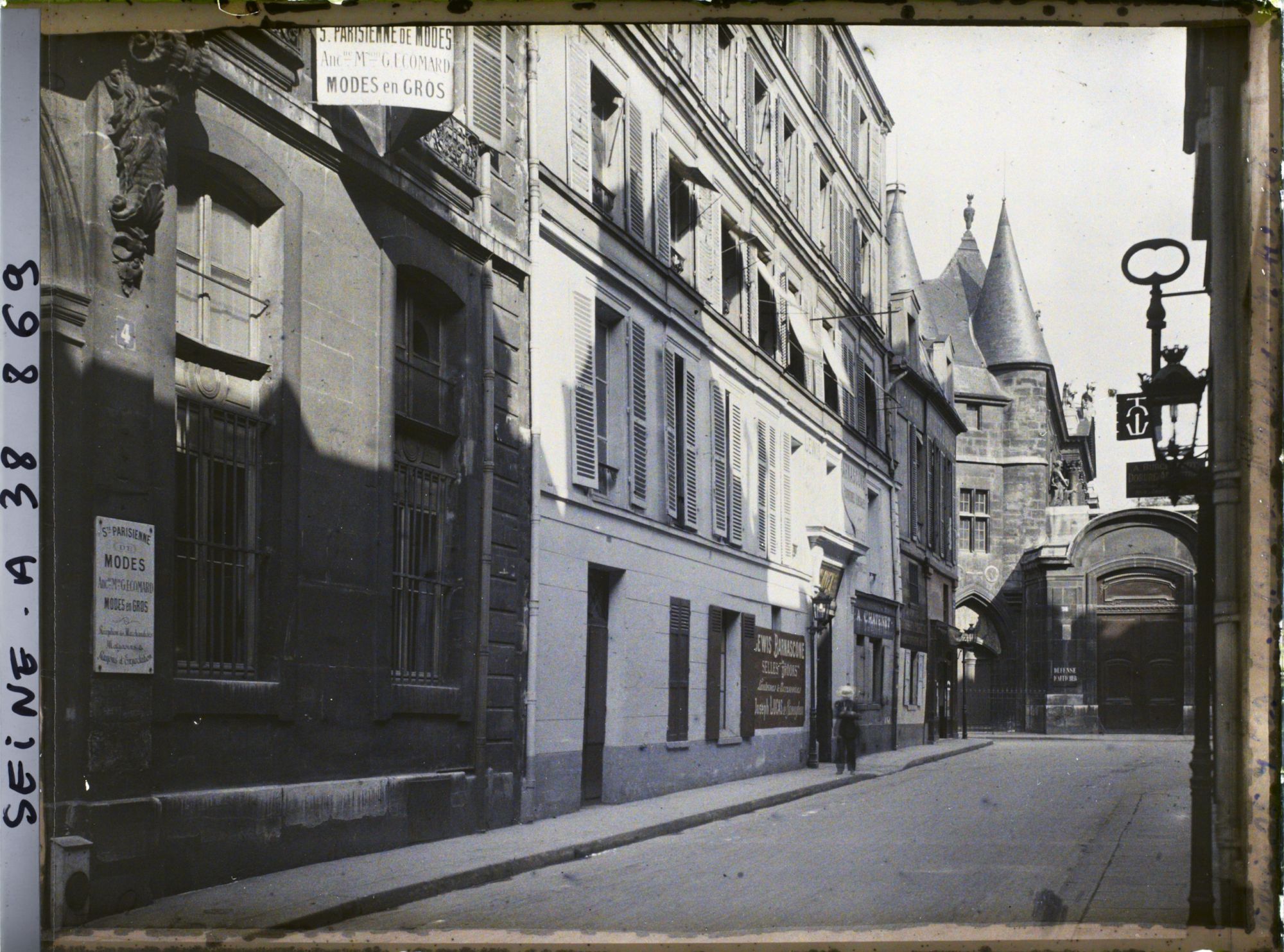 Image représentant La rue de Braque et les Archives Nationales