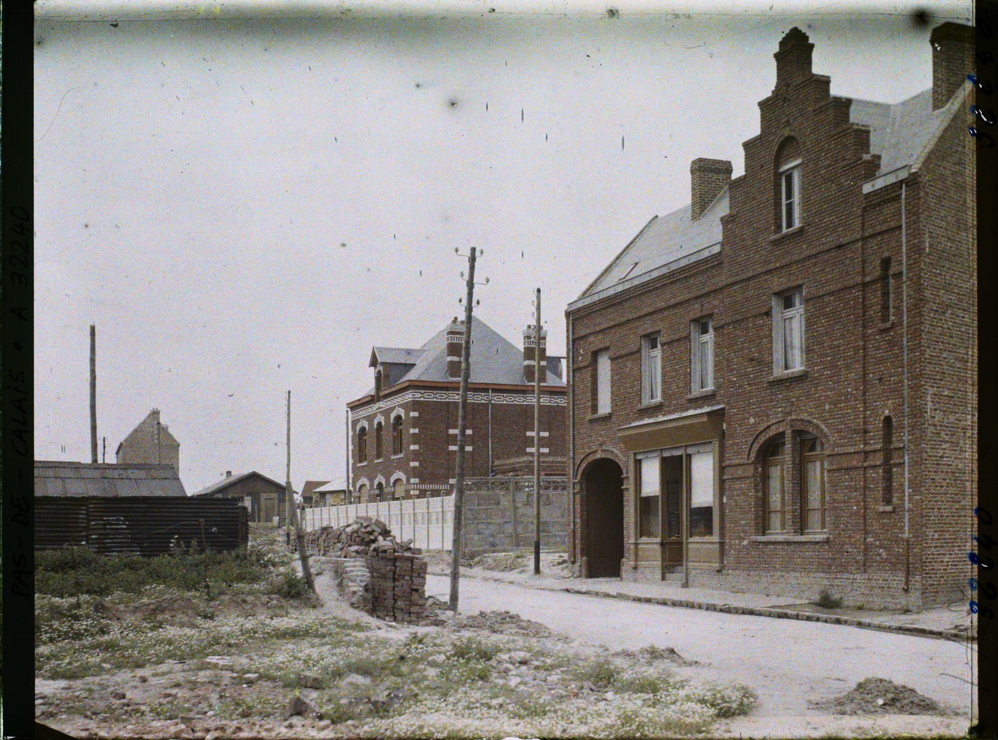 Image représentant France, Vimy, Reconstruction rue de la Gare
