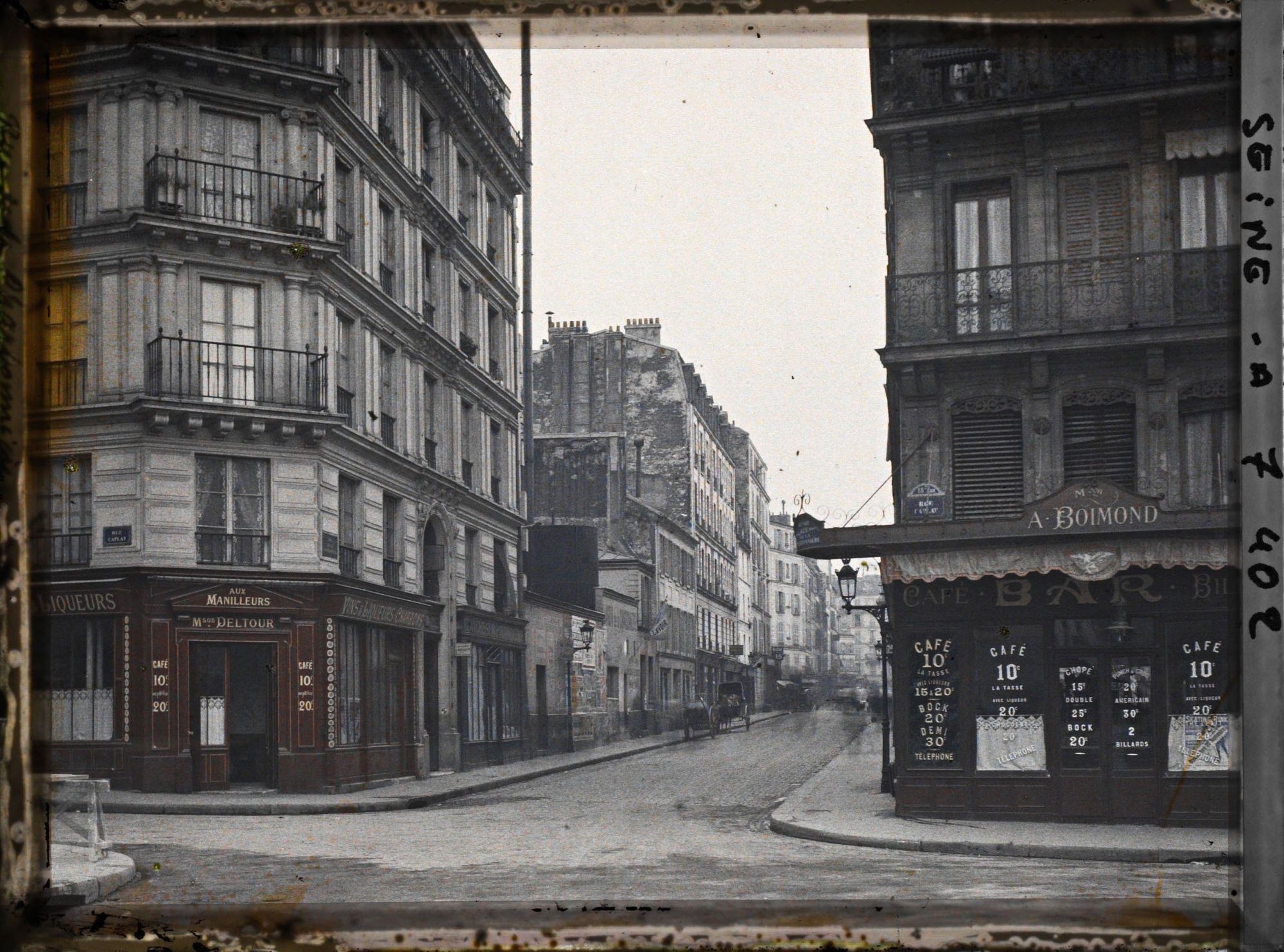 Image représentant Les rues Caplat et de la Charbonnière