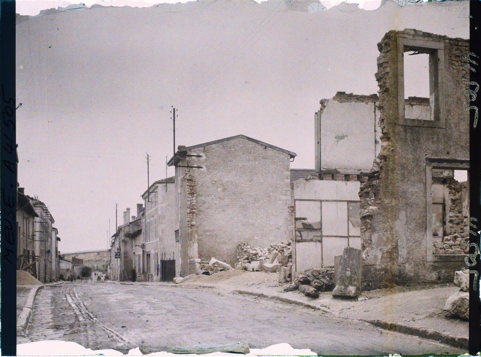 Image représentant France, Sampigny, Ruines et reconstructions
