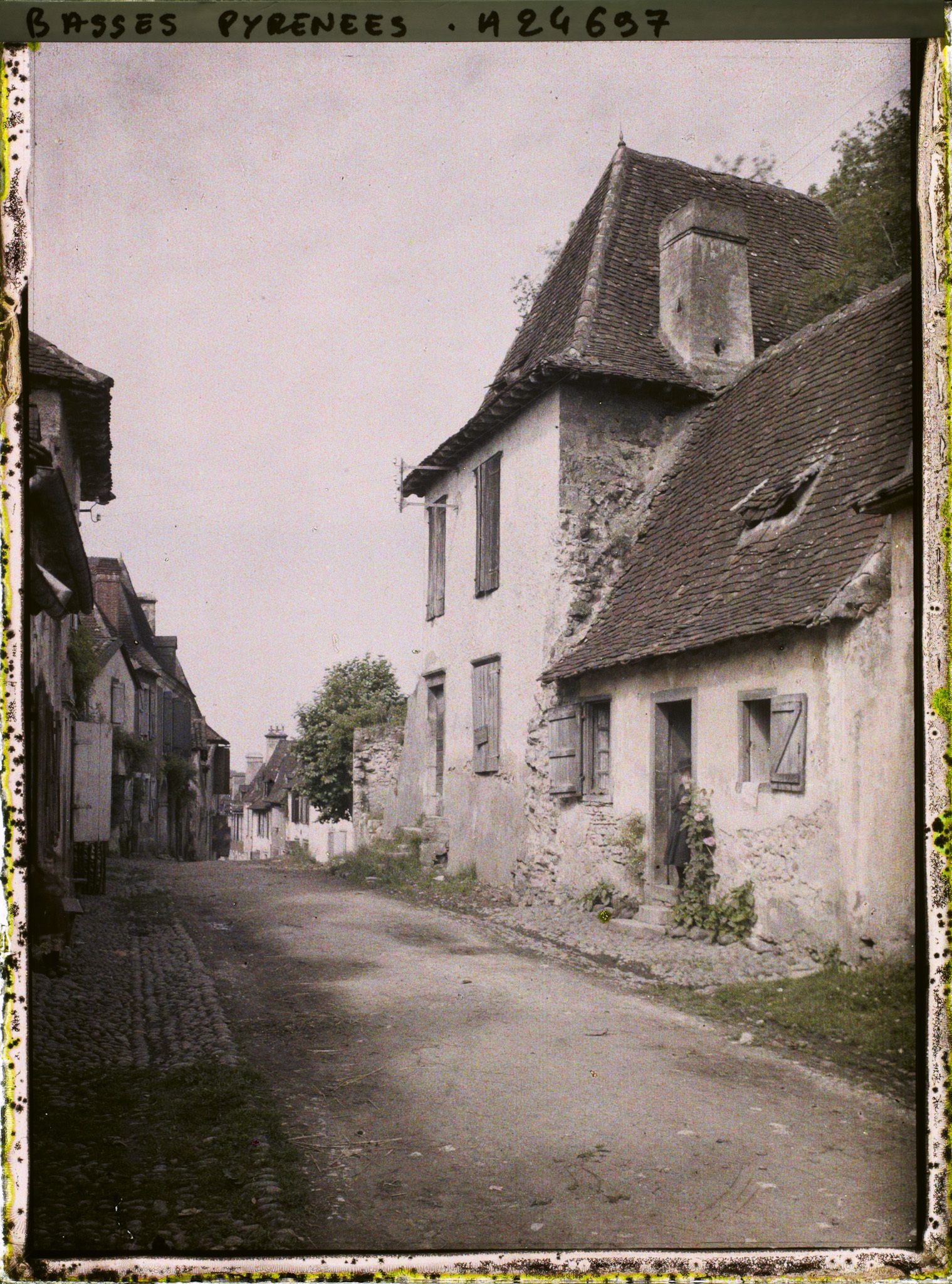 Image représentant France, Orthez, Une rue