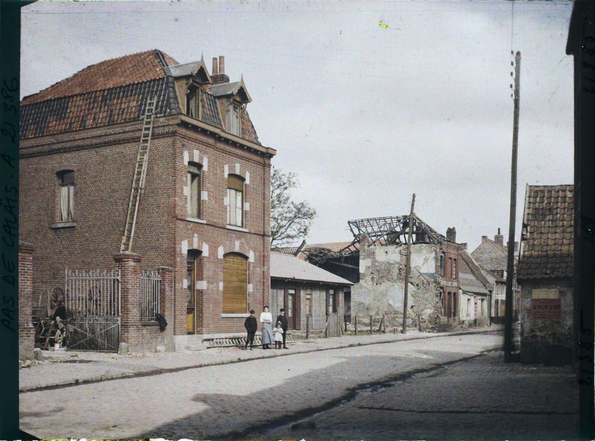 Image représentant France, Béthune, Maison reconstruite rue de Lille