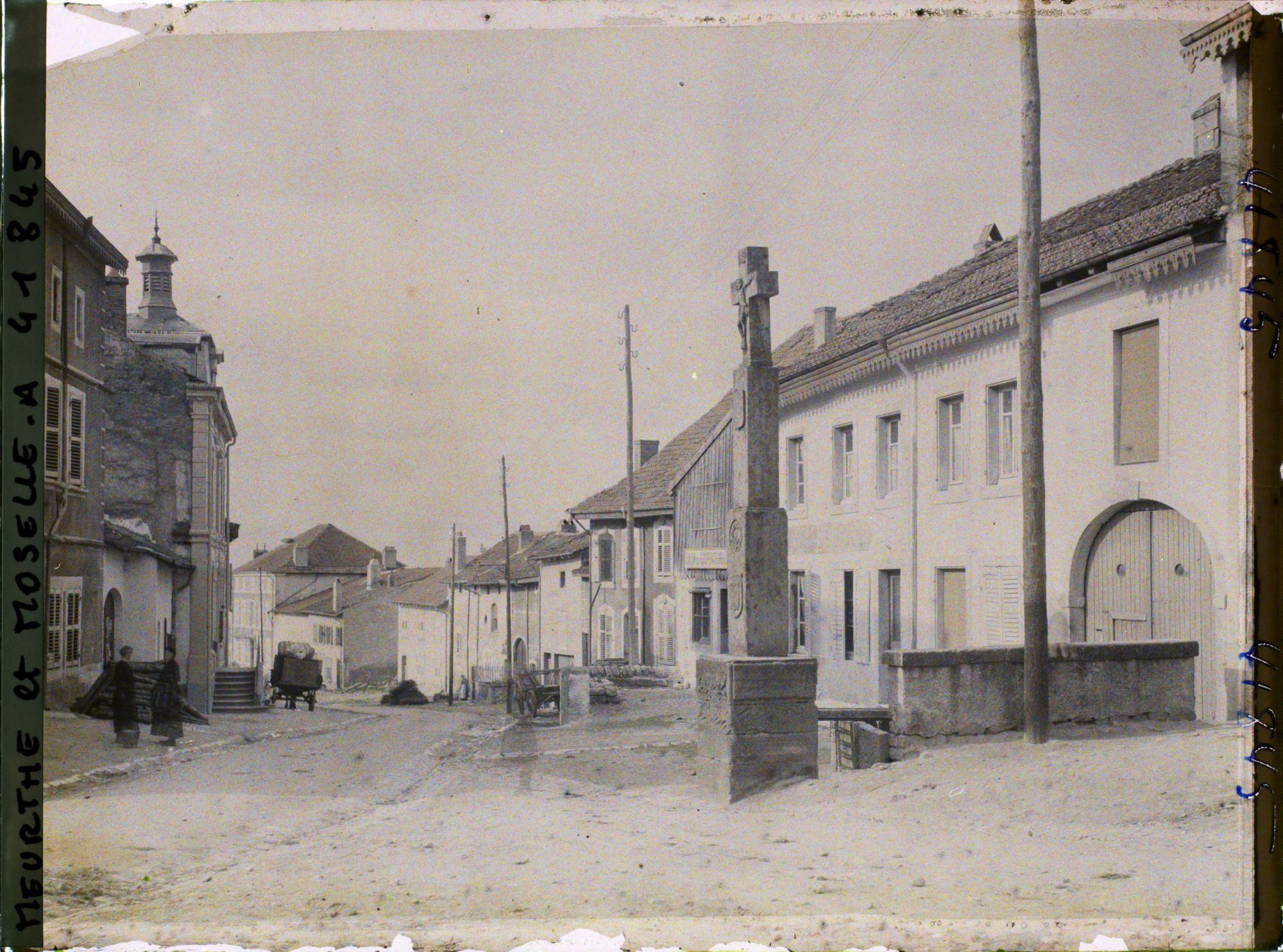 Image représentant France, Baccarat, Une rue de la Haute Ville