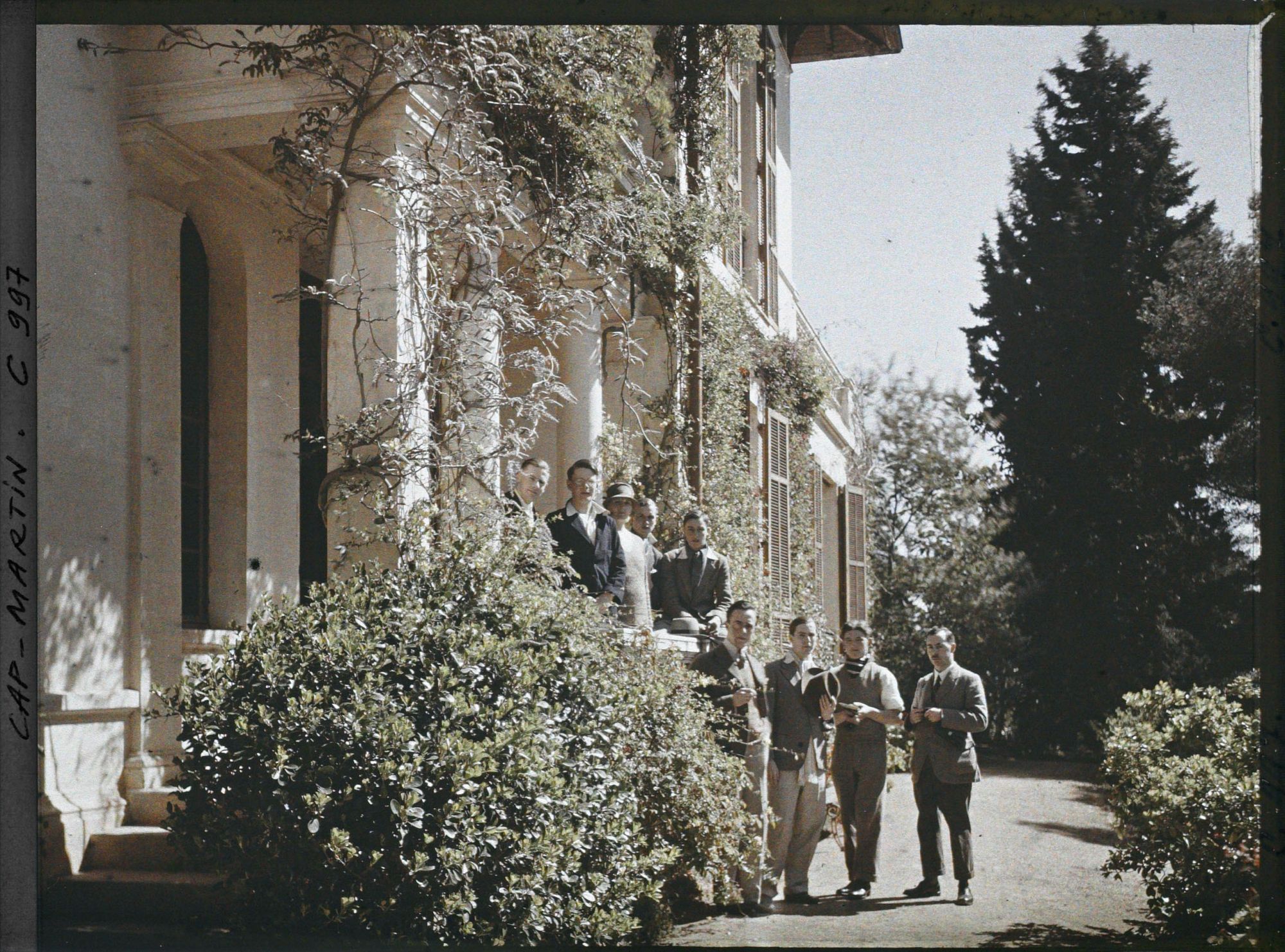 Image représentant Groupe d'étudiants anglais ? invités par Albert Kahn