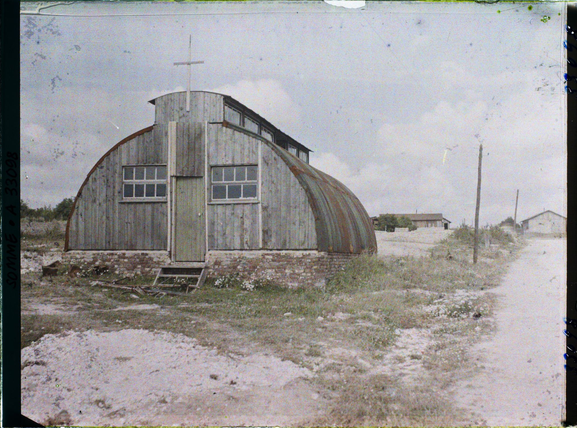 Image représentant France, La Boiselle, L'Eglise provisoire