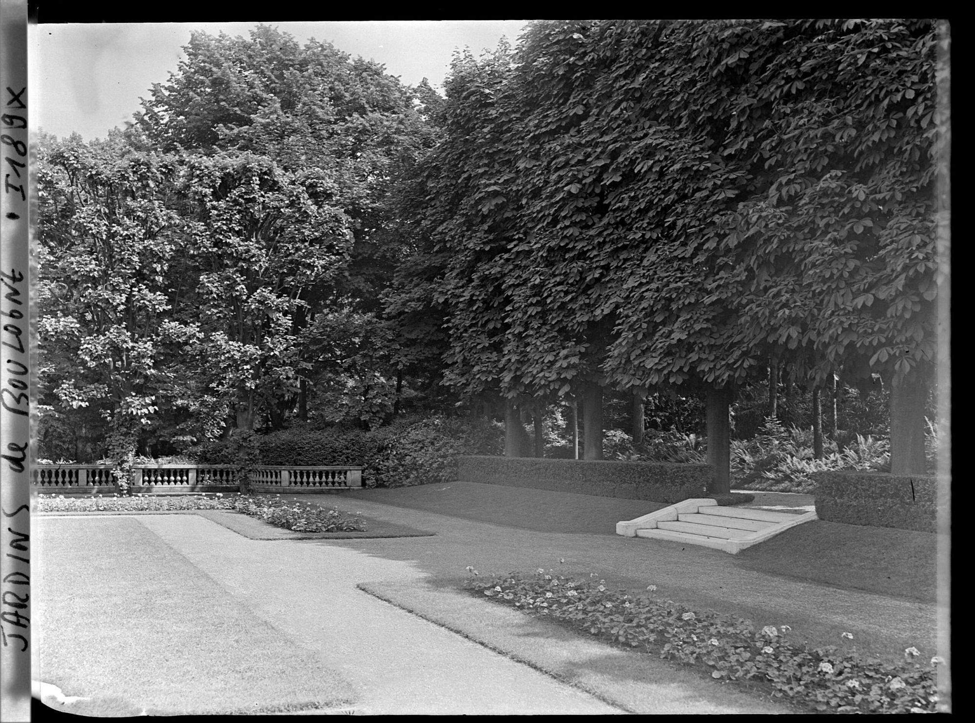 Image représentant Partie sud du jardin français