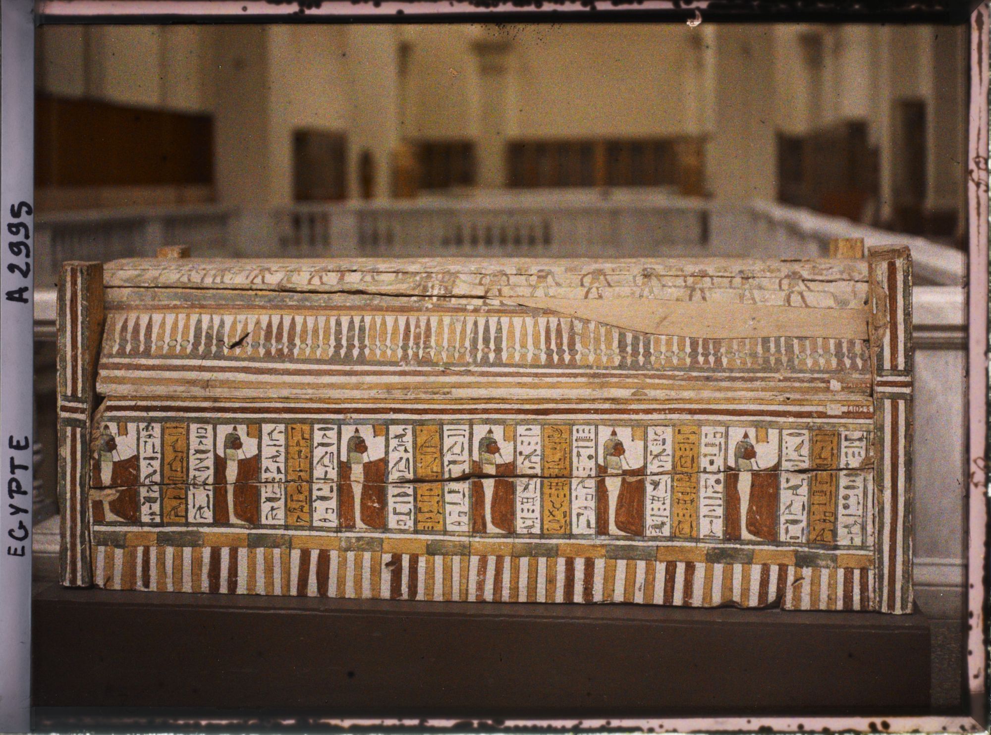 Image représentant Sarcophage de la 23e dynastie au musée égyptien