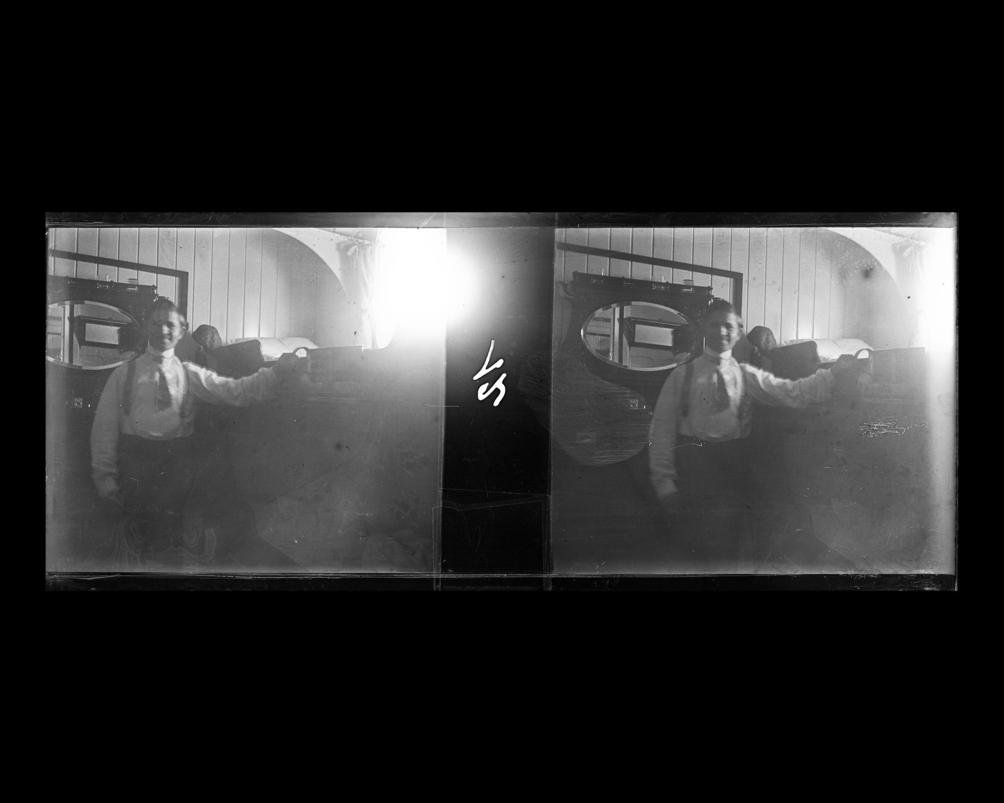 Image représentant Un passager dans une cabine de 2eme classe