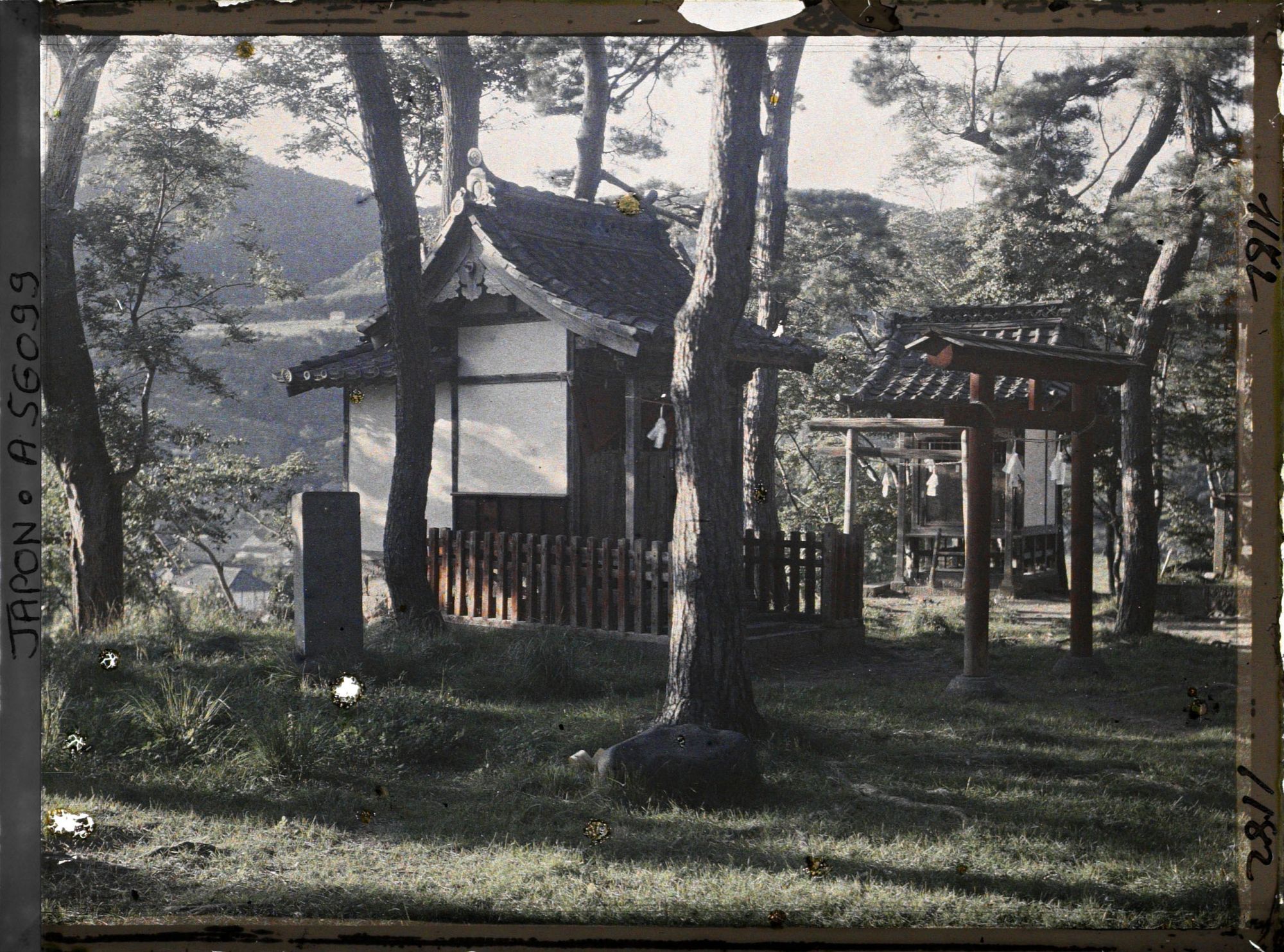 Image représentant Torii et sanctuaires shintô du Kodakumi-no-oya