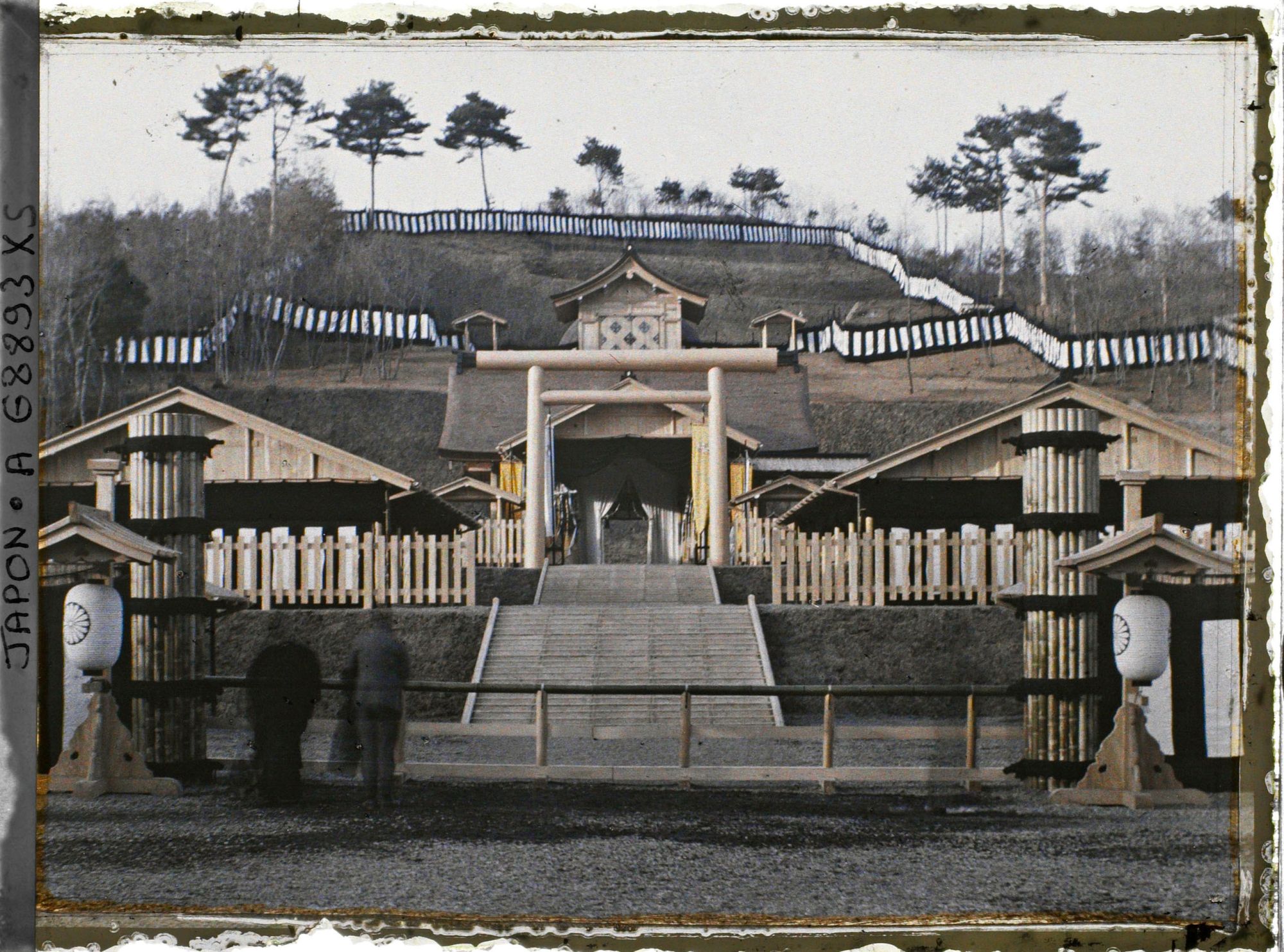 Image représentant Funérailles de l'Empereur Taishô-Tennô (Yoshihito), Tama Goryo (mausolée de Tama)