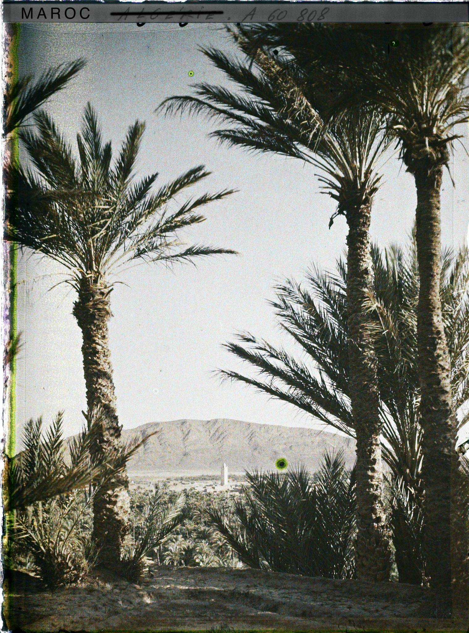 Image représentant Vue vers le village de Zenaga