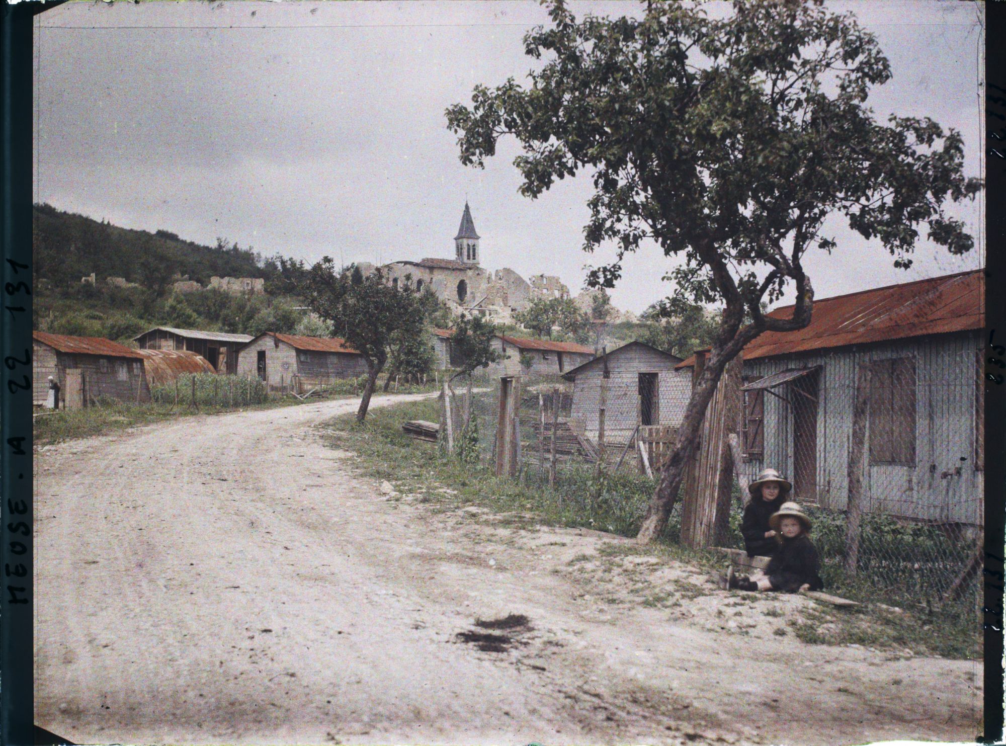 Image représentant France, Montsec, Un coin du nouveau Village