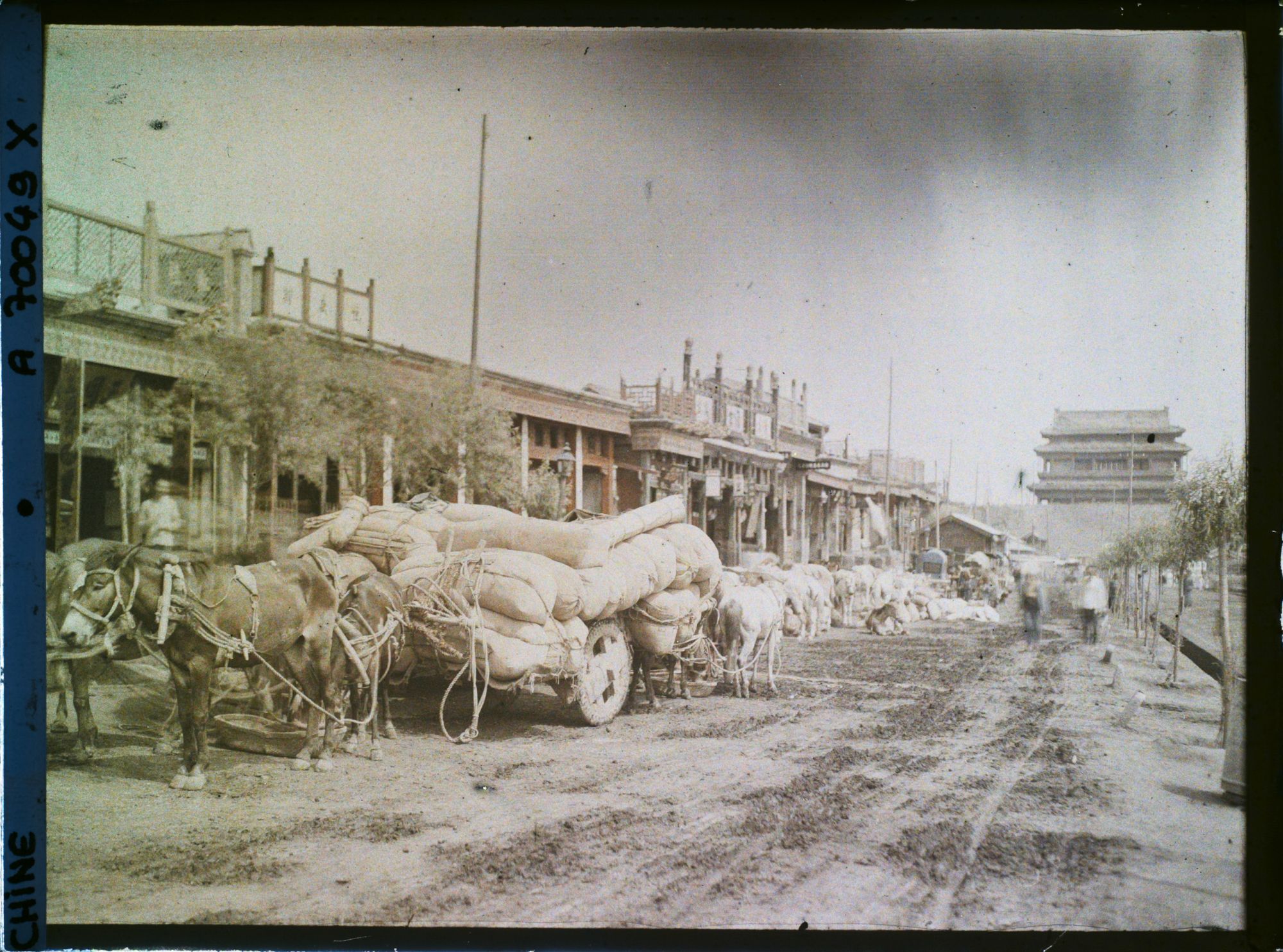 Image représentant Chaoyangmen dajie (" avenue de la Porte Face au Levant ")