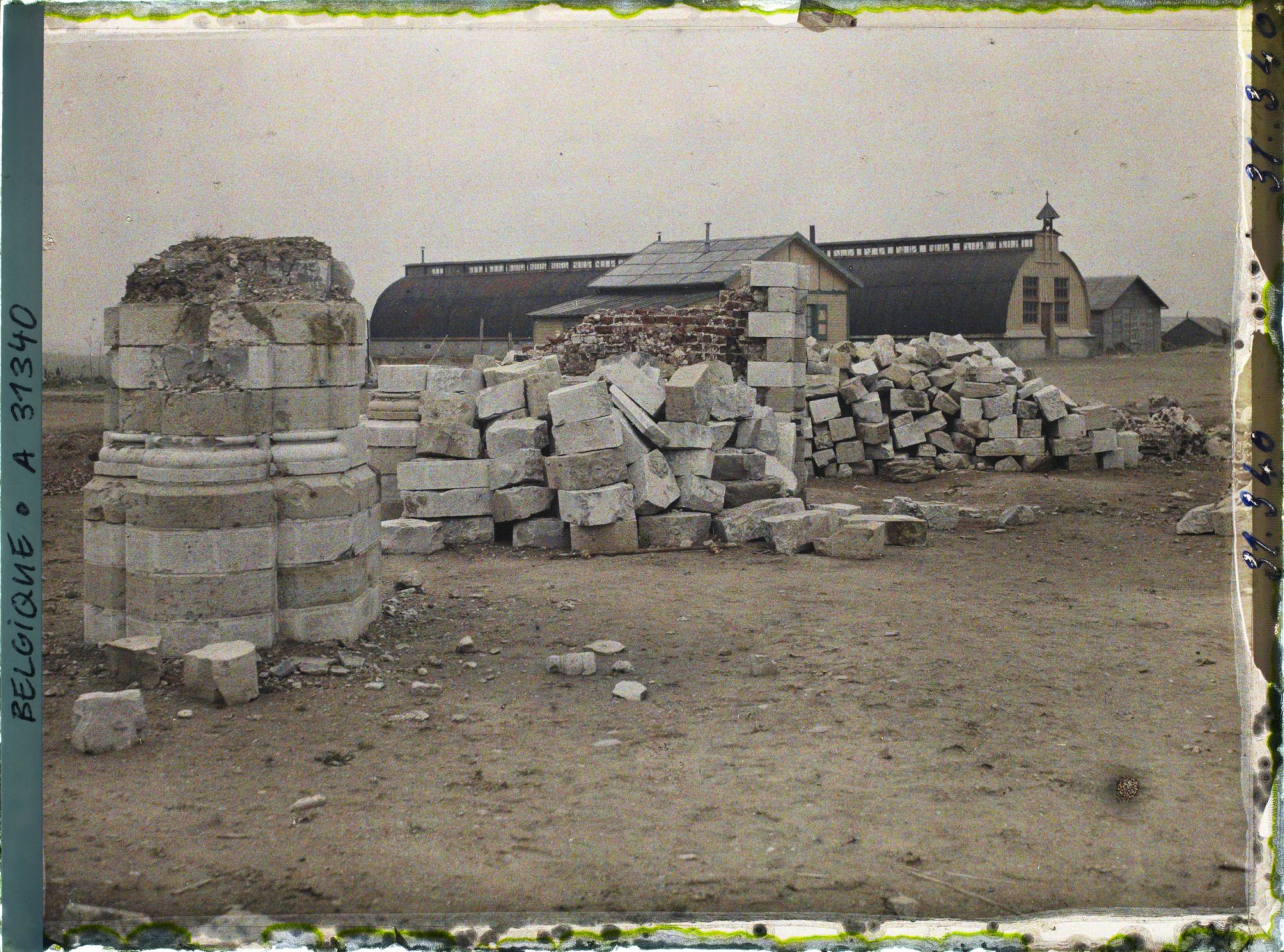 Image représentant Belgique, Passendacle, L'Eglise provisoire