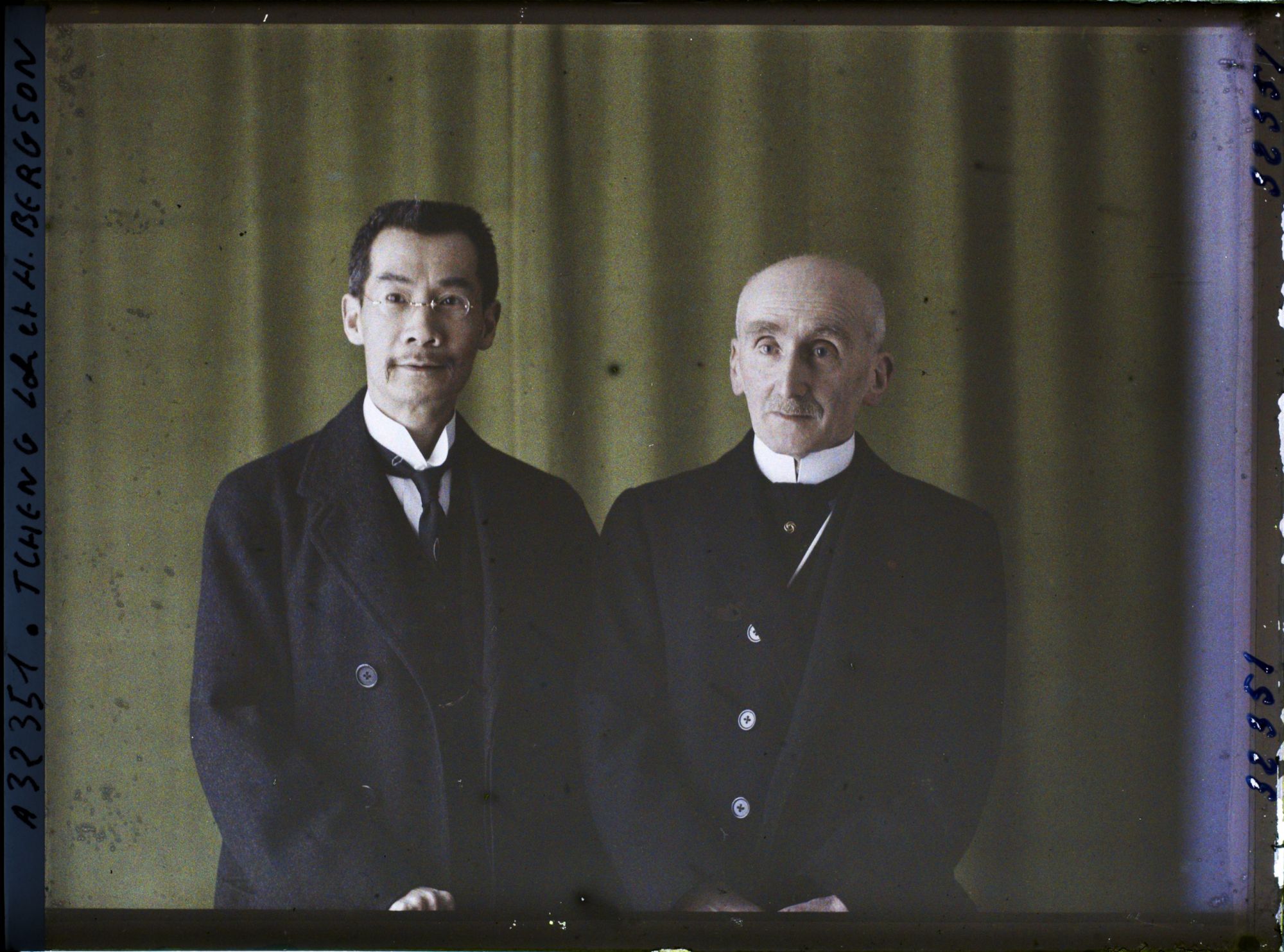 Image représentant Messieurs Tcheng Loh et Henri Bergson