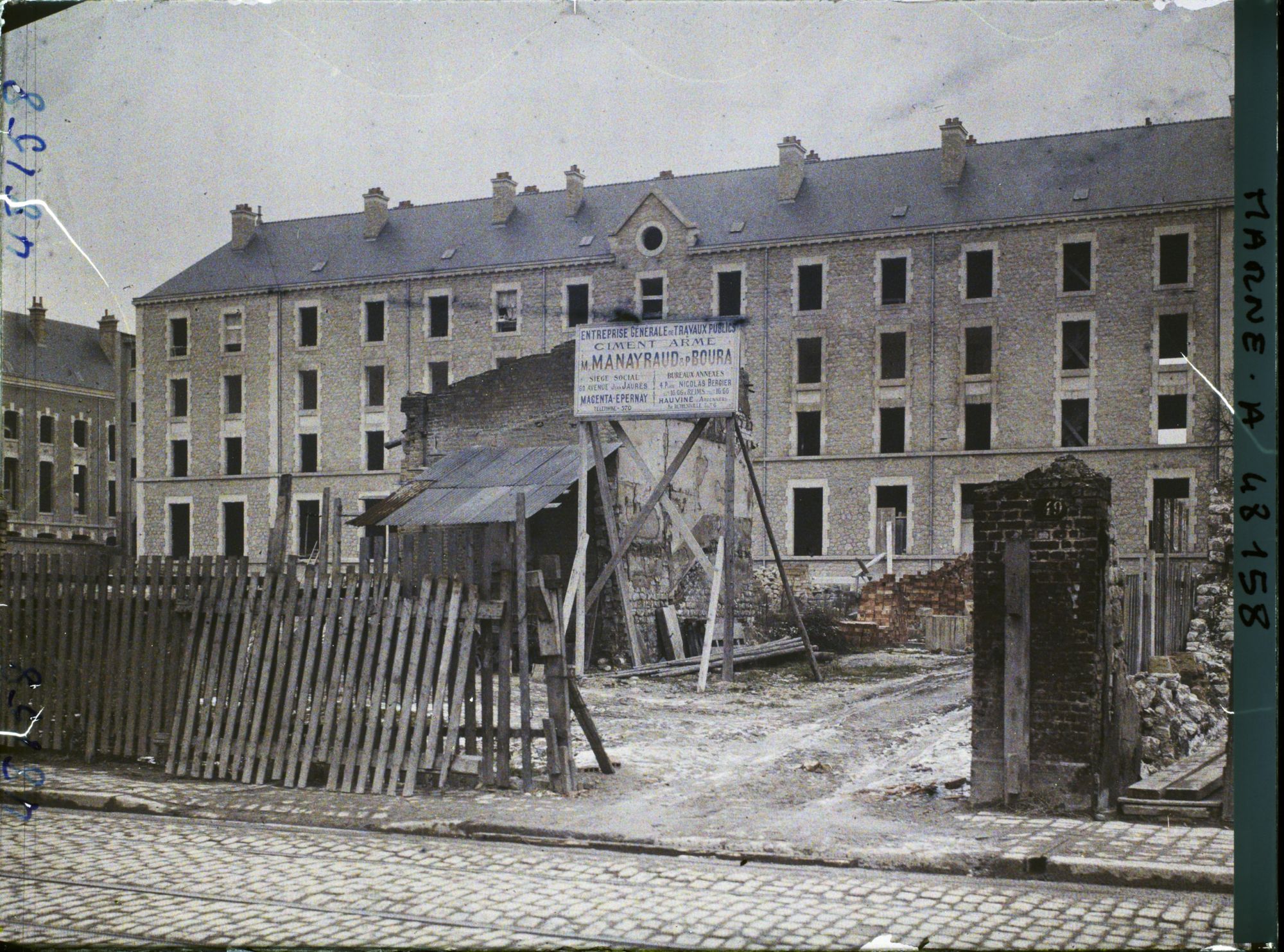 Image représentant France, Reims, Grand séminaire en construction