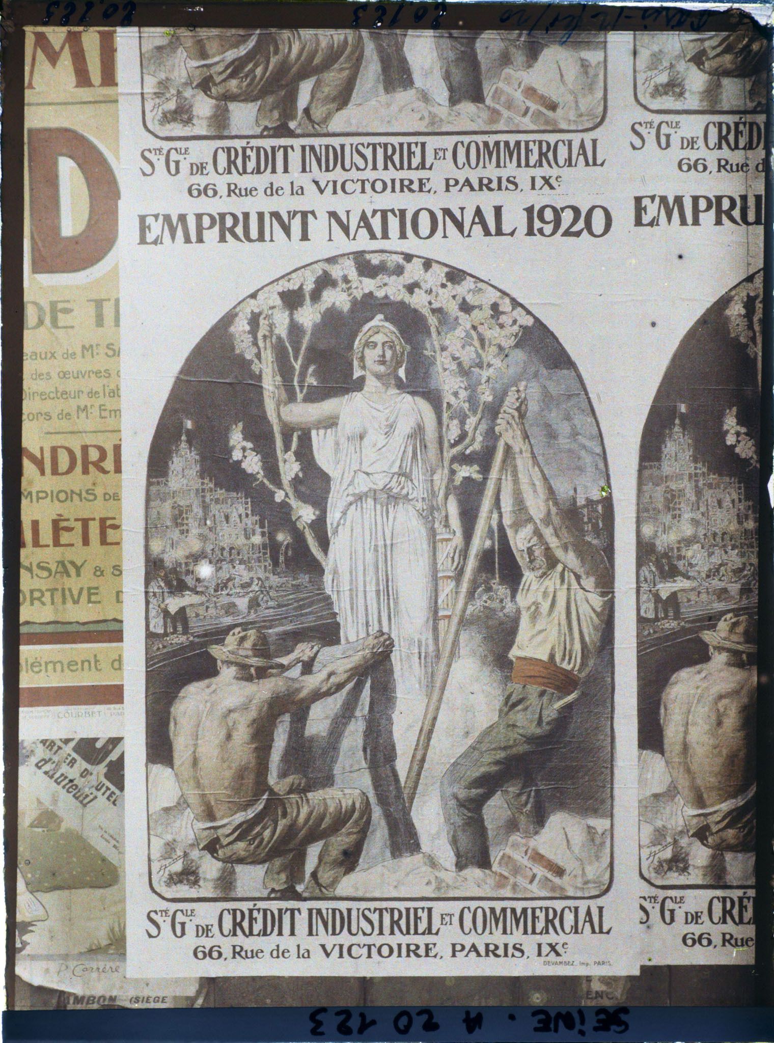 Image représentant Affiche de l'emprunt national de 1920, Société Générale de Crédit Industriel et Commercial