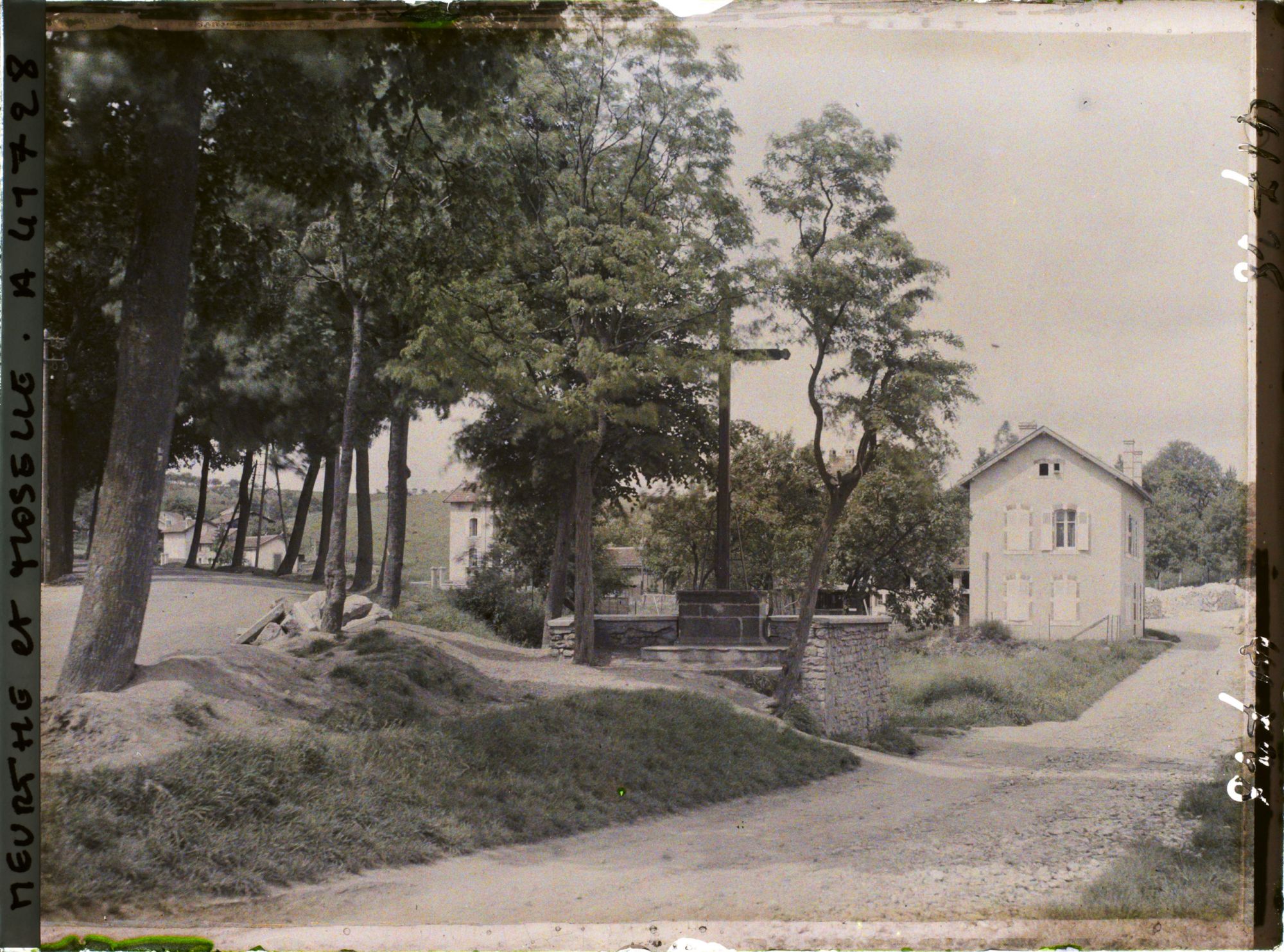 Image représentant France, Lunévile, Entrée du faubg d'Einville