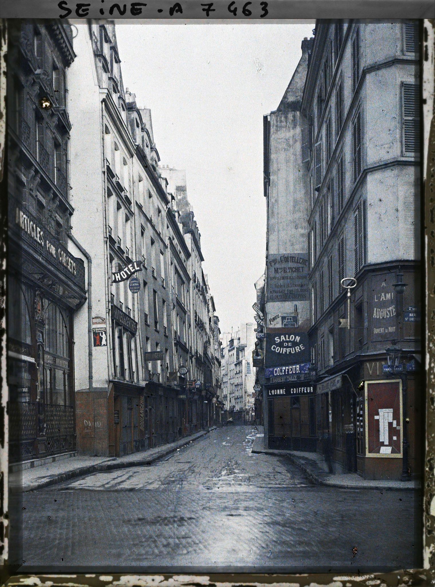 Image représentant L'angle des rues Tiquetonne et Saint-Denis