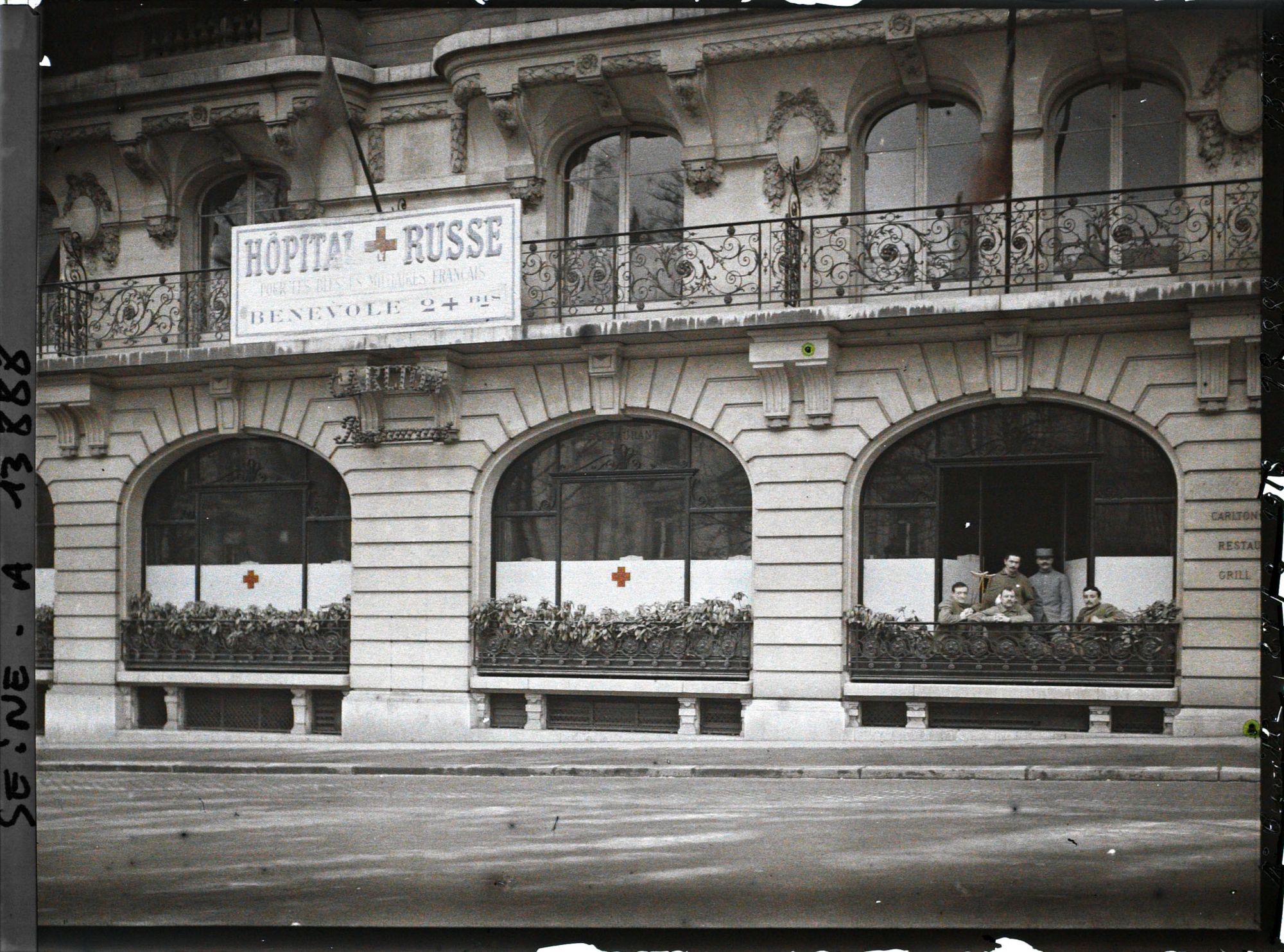 Image représentant Hôpital russe à l'hôtel Carlton au 119 avenue des Champs-Elysées