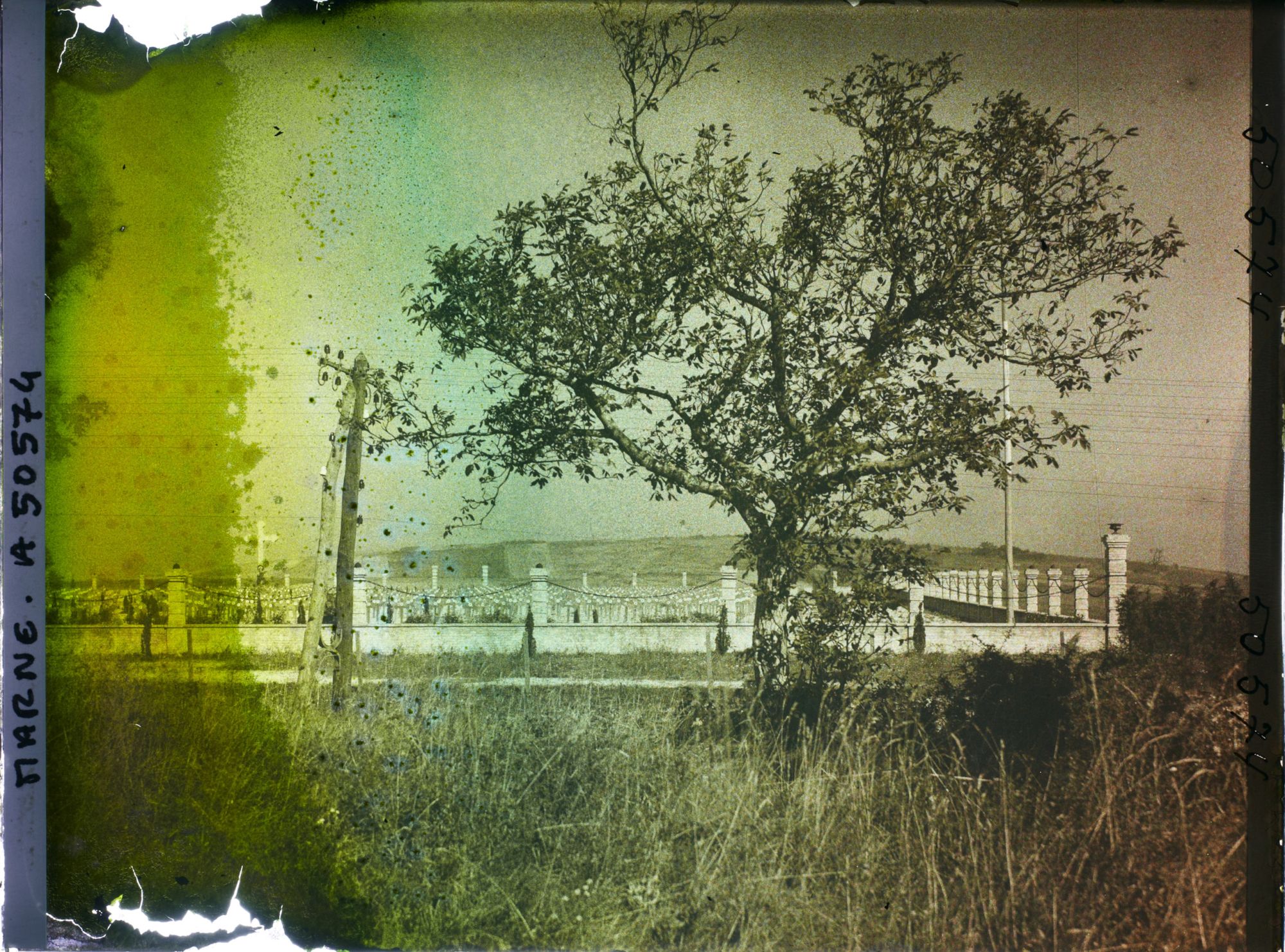 Image représentant France, Bligny, Ensemble du Cimetière Italien autre aspect
