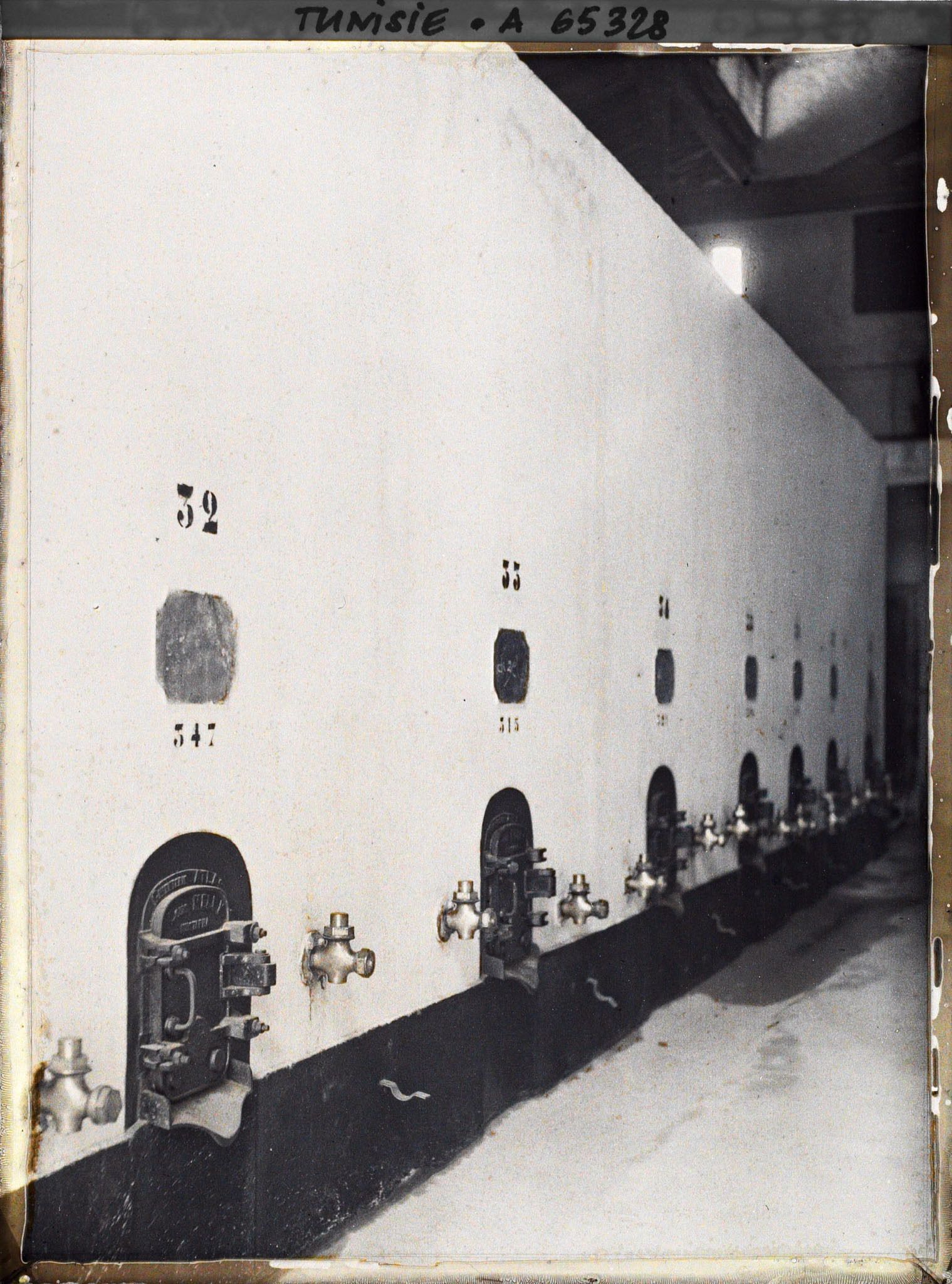 Image représentant Les caves de l'une des fermes appartenant à la Société des Fermes françaises