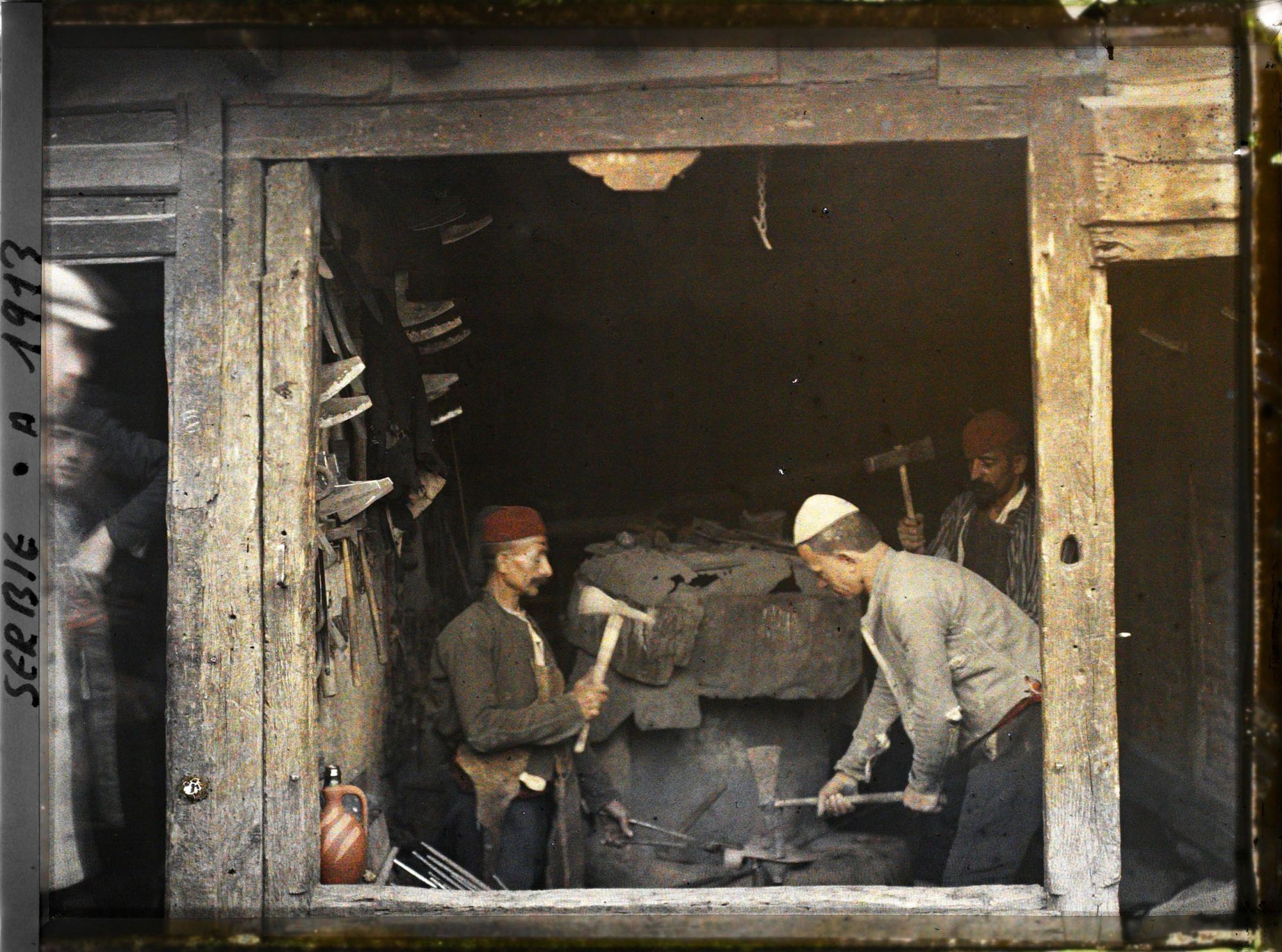 Image représentant Une forge