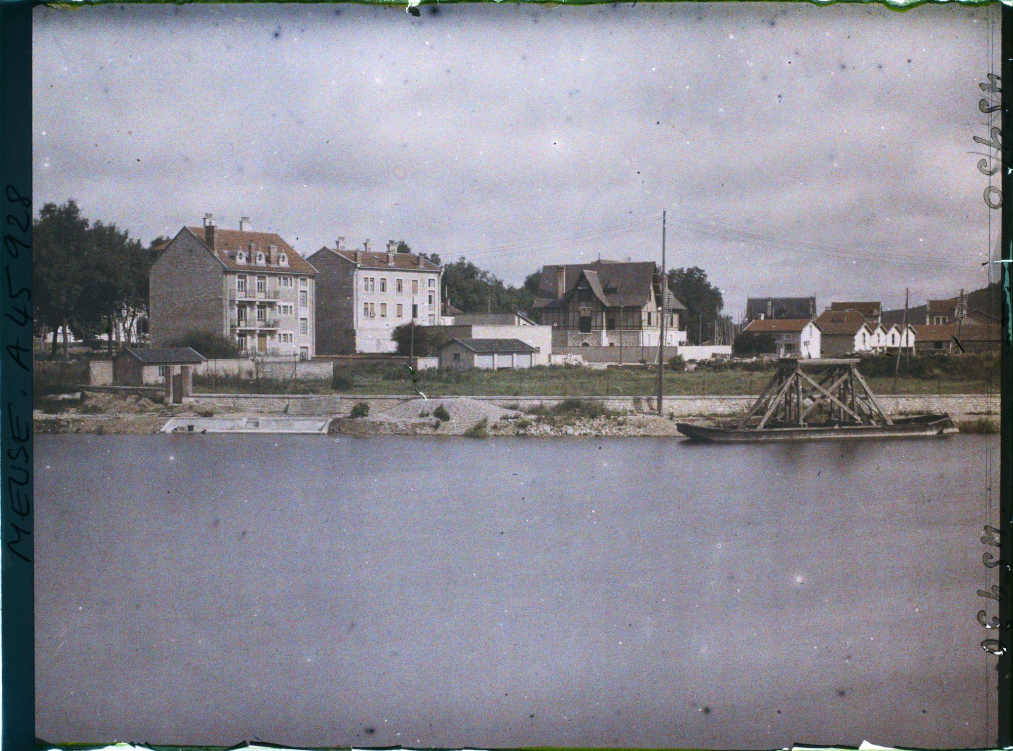 Image représentant France, St Mihiel, Vue s/ la rive gauche