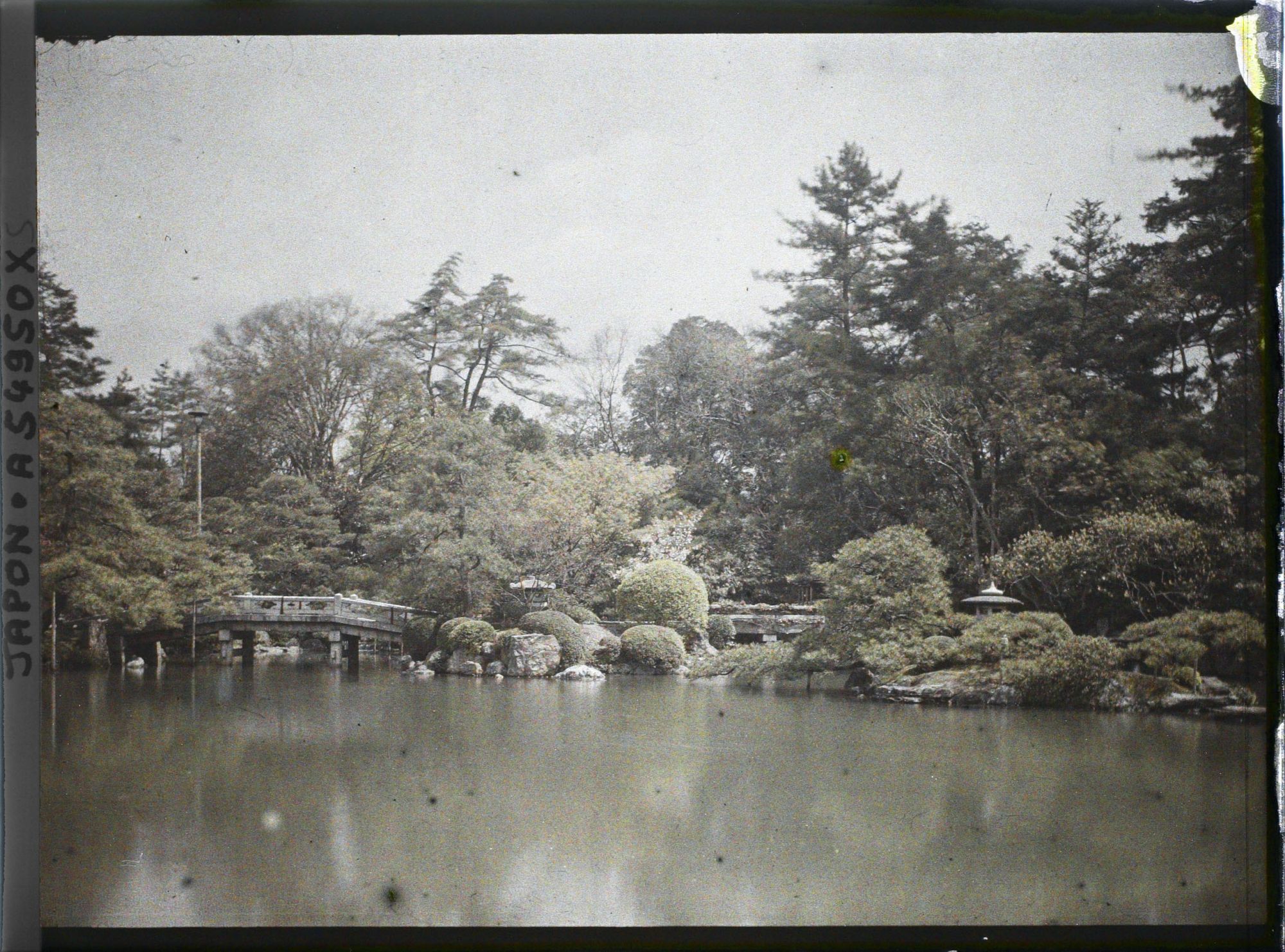 Image représentant Le palais impérial (Gosho) : le jardin Oikeniwa