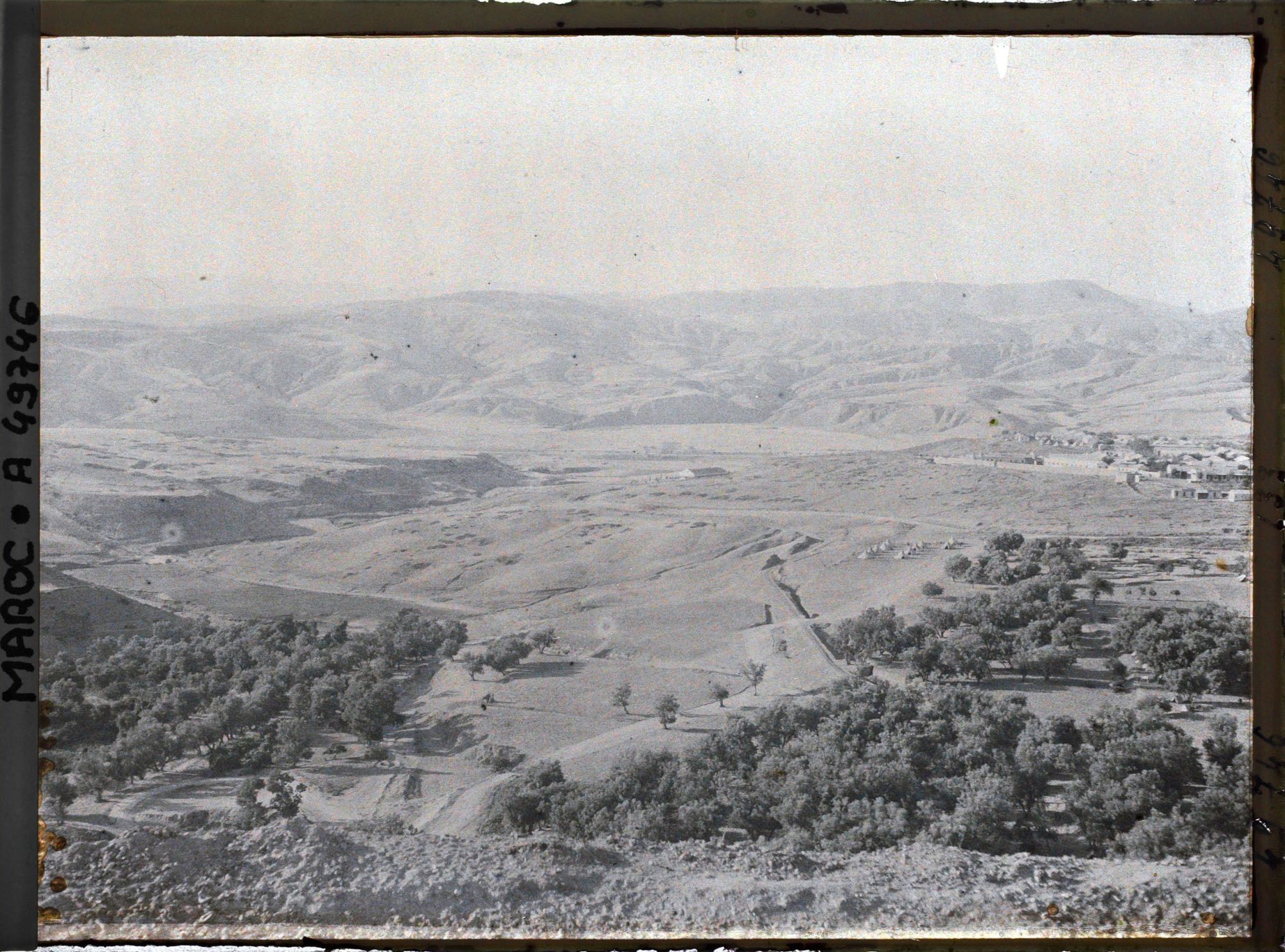 Image représentant Vue du village vers le nord-ouest