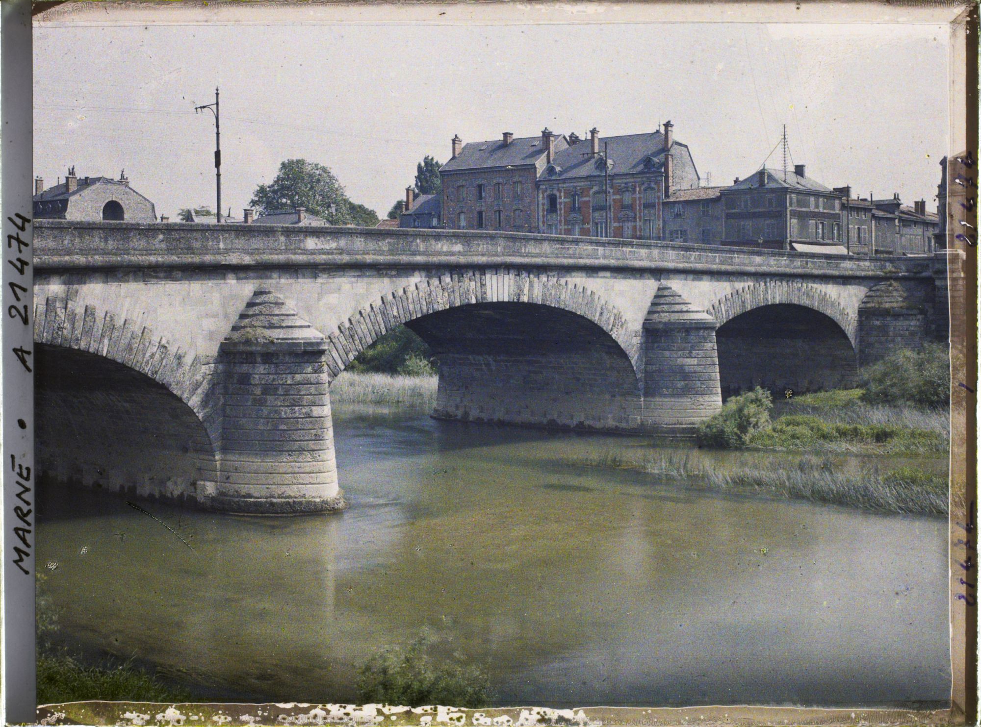 Image représentant France, Chalons s/Marne, Pont s/la Marne