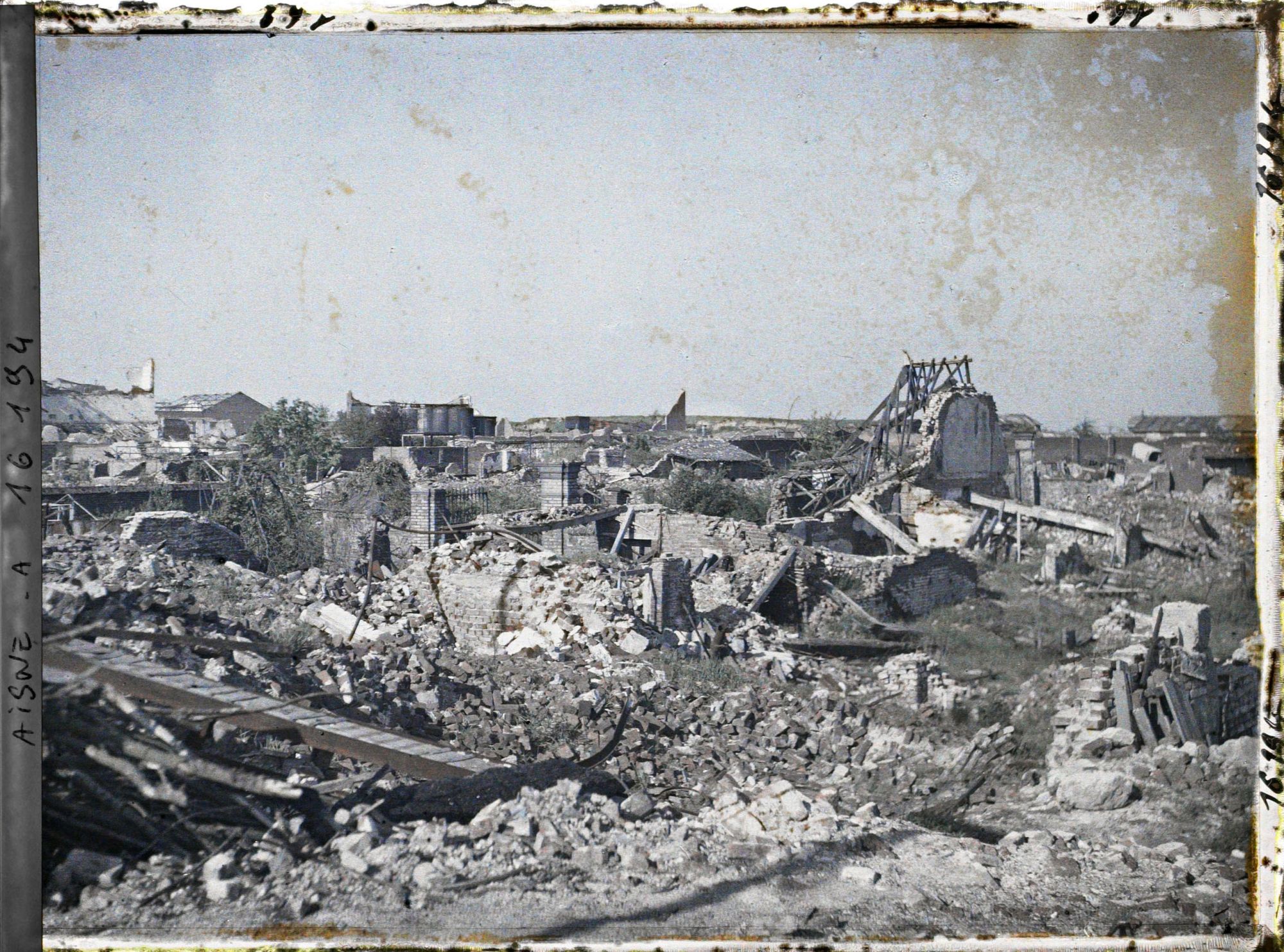 Image représentant France, Tergnier, Un Coin du Quartier de la Gare