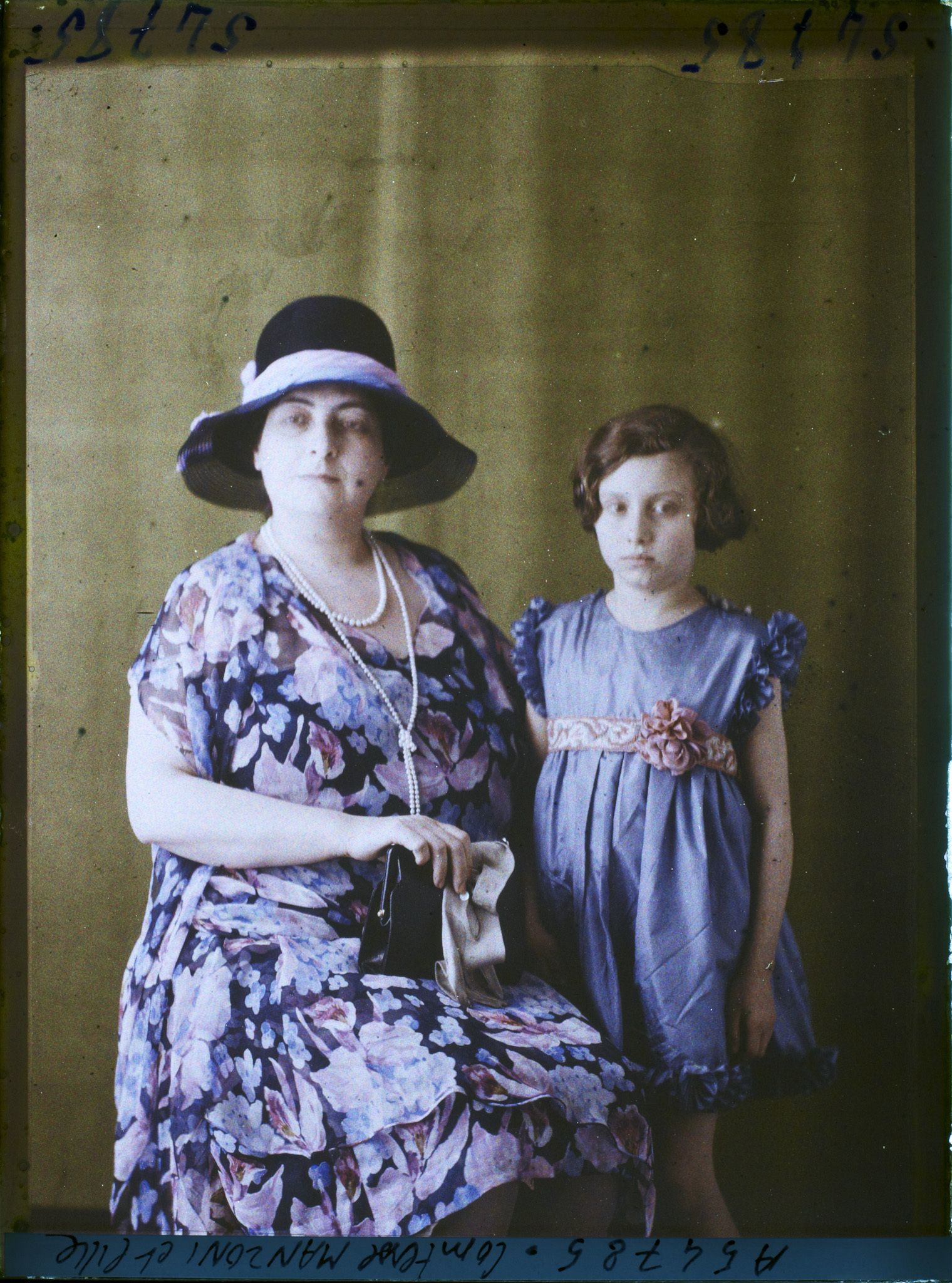 Image représentant La Comtesse Manzoni et sa fille