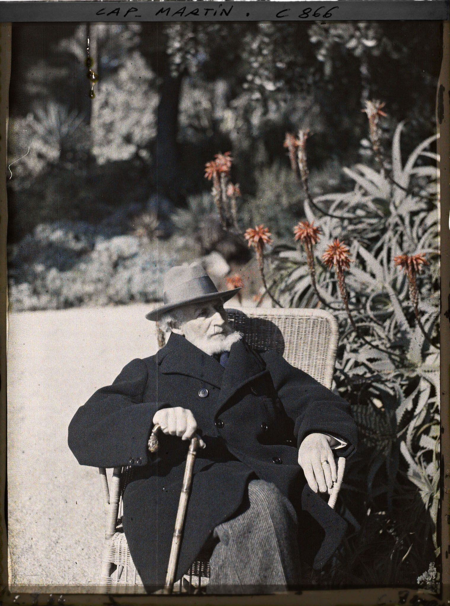 Image représentant Le baron Edmond de Rothschild, invité par Albert Kahn