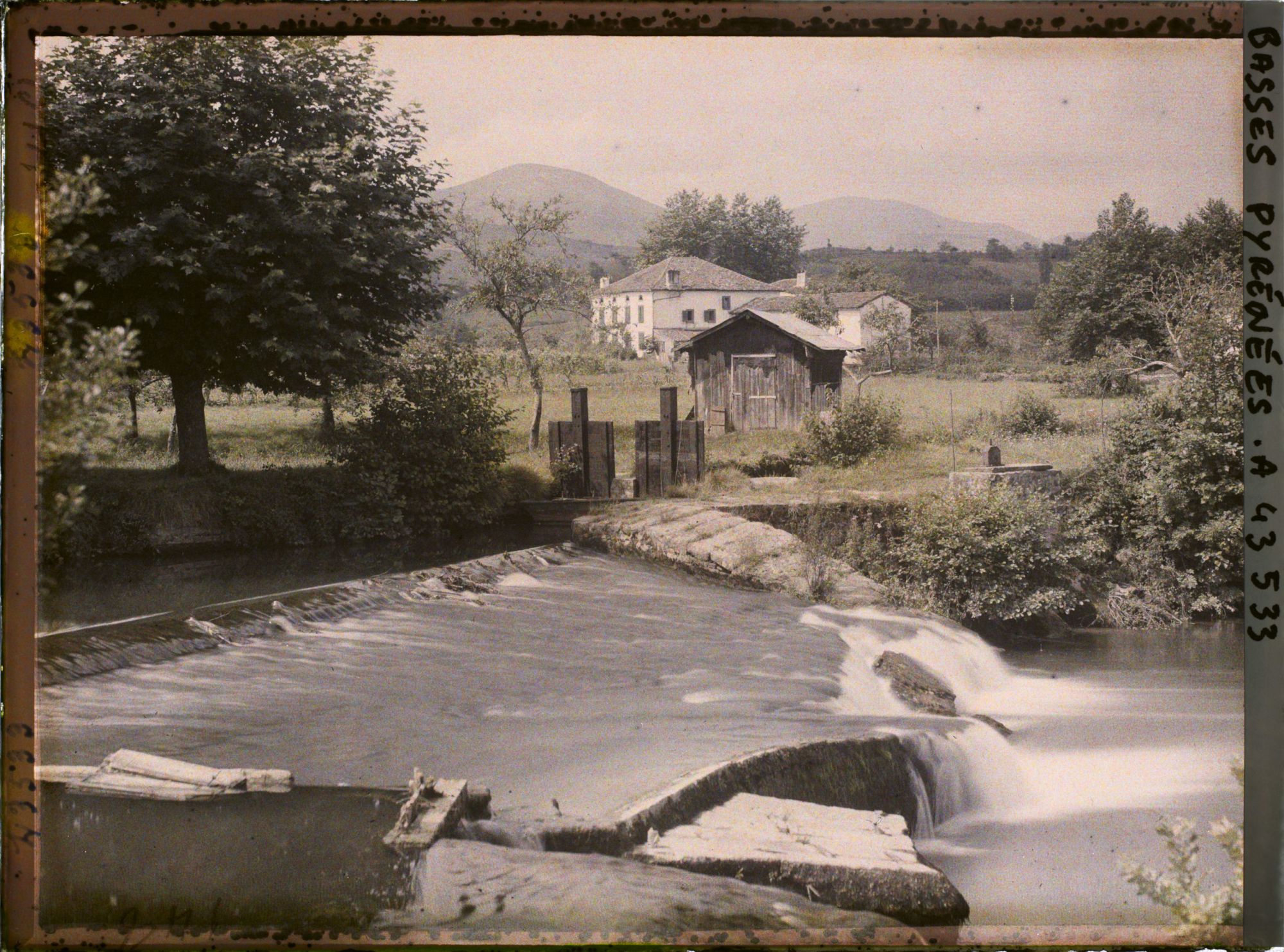 Image représentant France, Ascain, Cascade près le Pont Romain