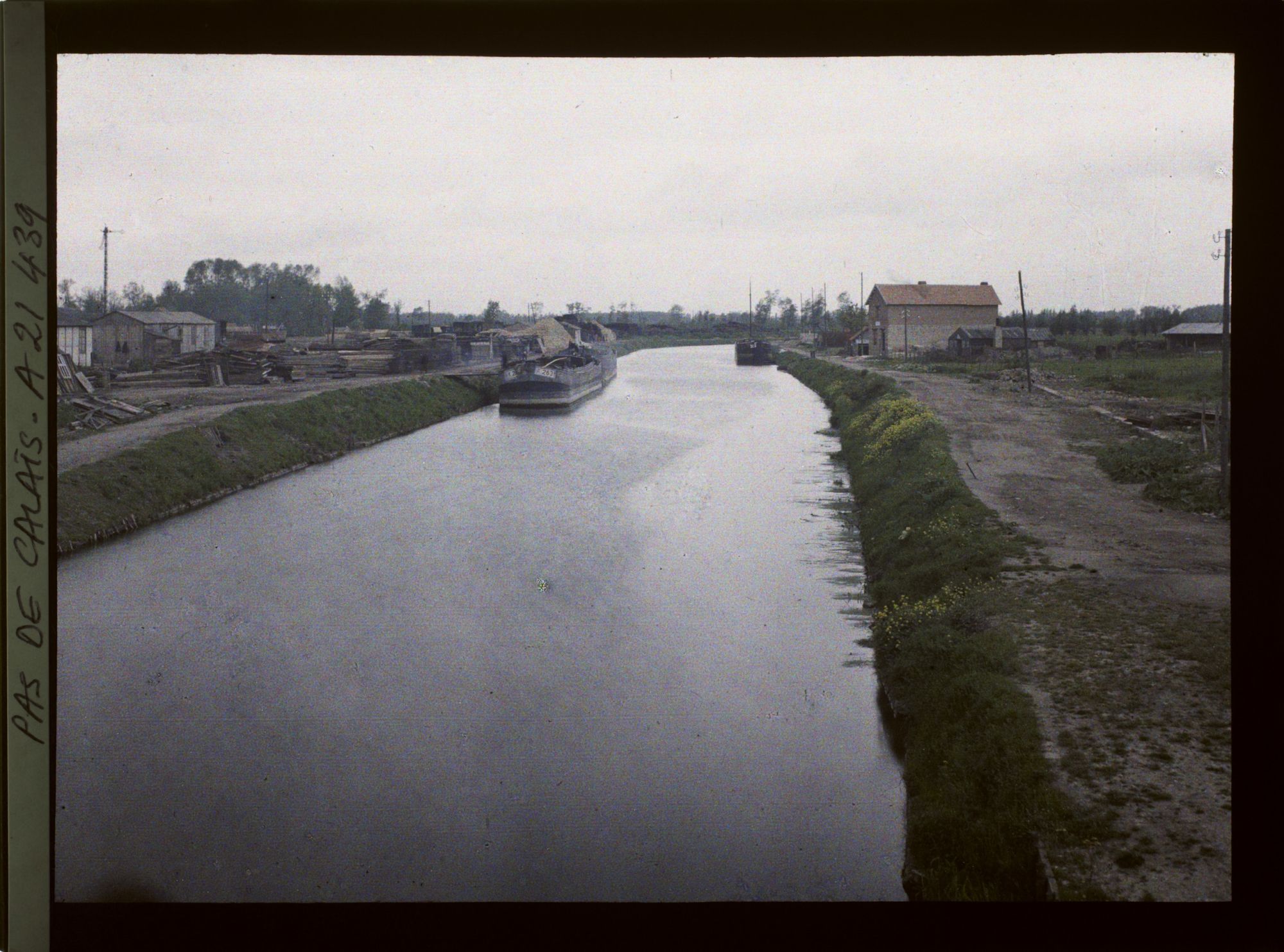 Image représentant France, Cuinchy, Canal de l'Aire rétabli