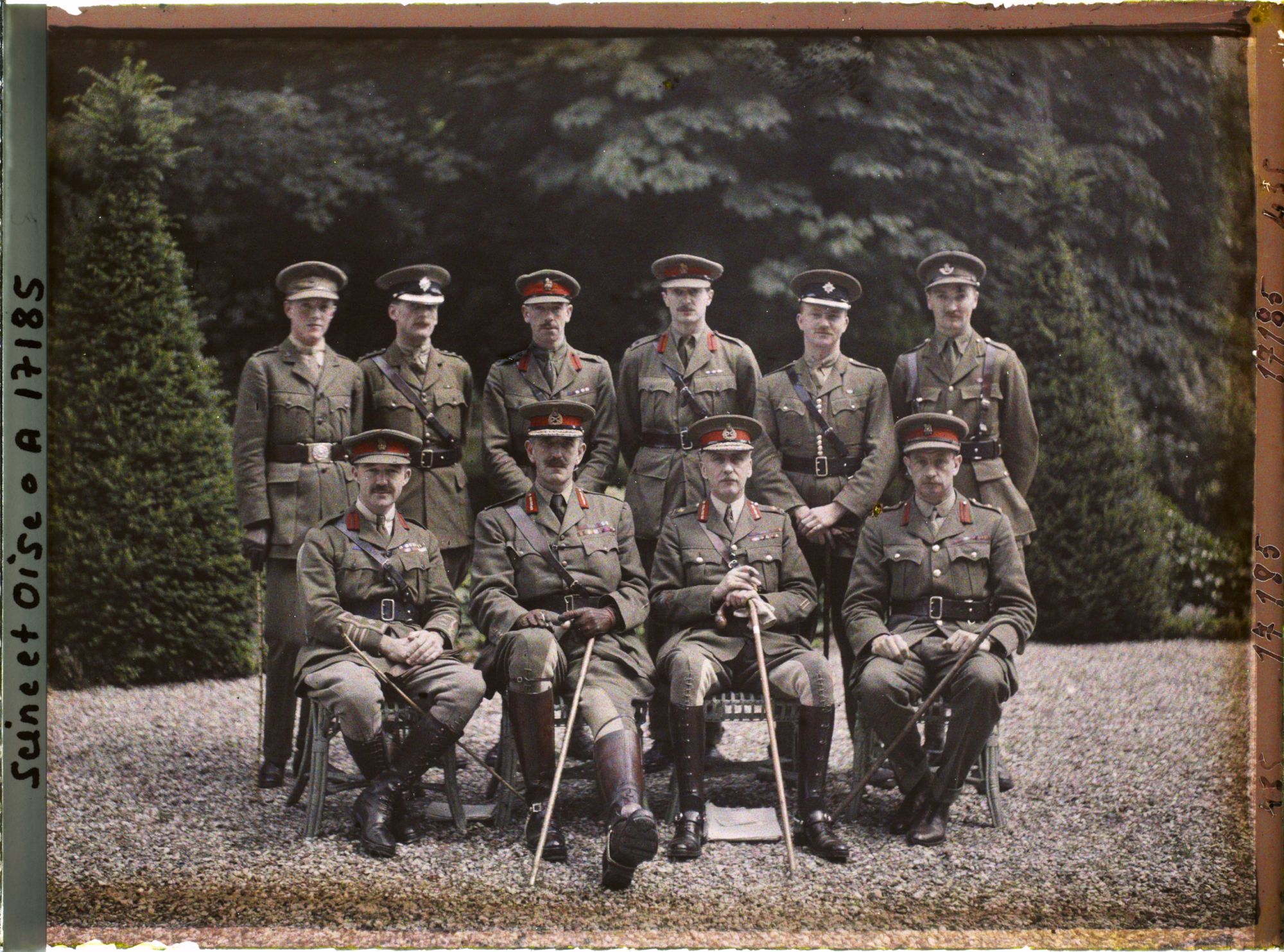 Image représentant Trianon Palace, la mission anglaise, général Sackville- West